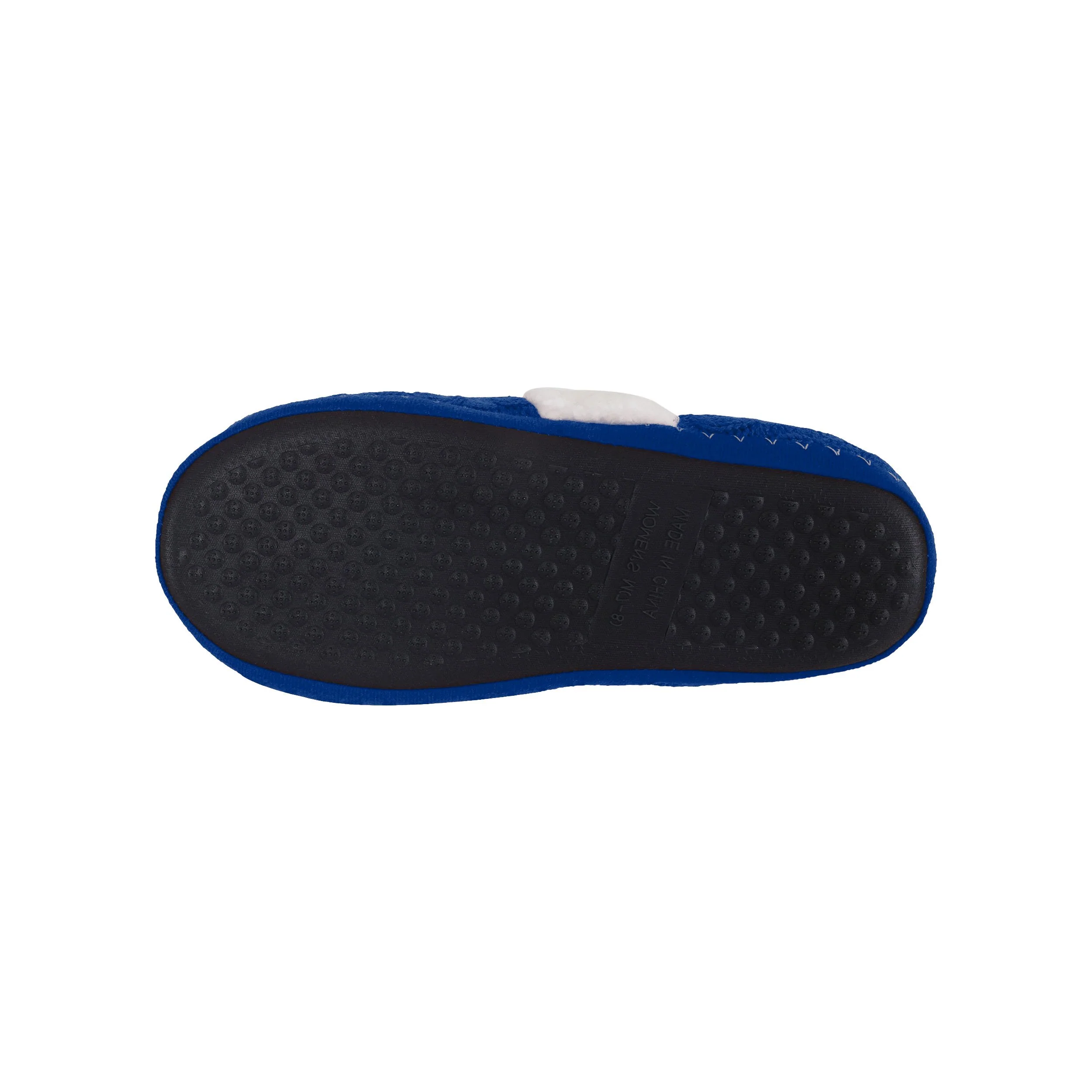 Kansas City Royals MLB Womens Team Color Fur Moccasin Slippers - Image 5