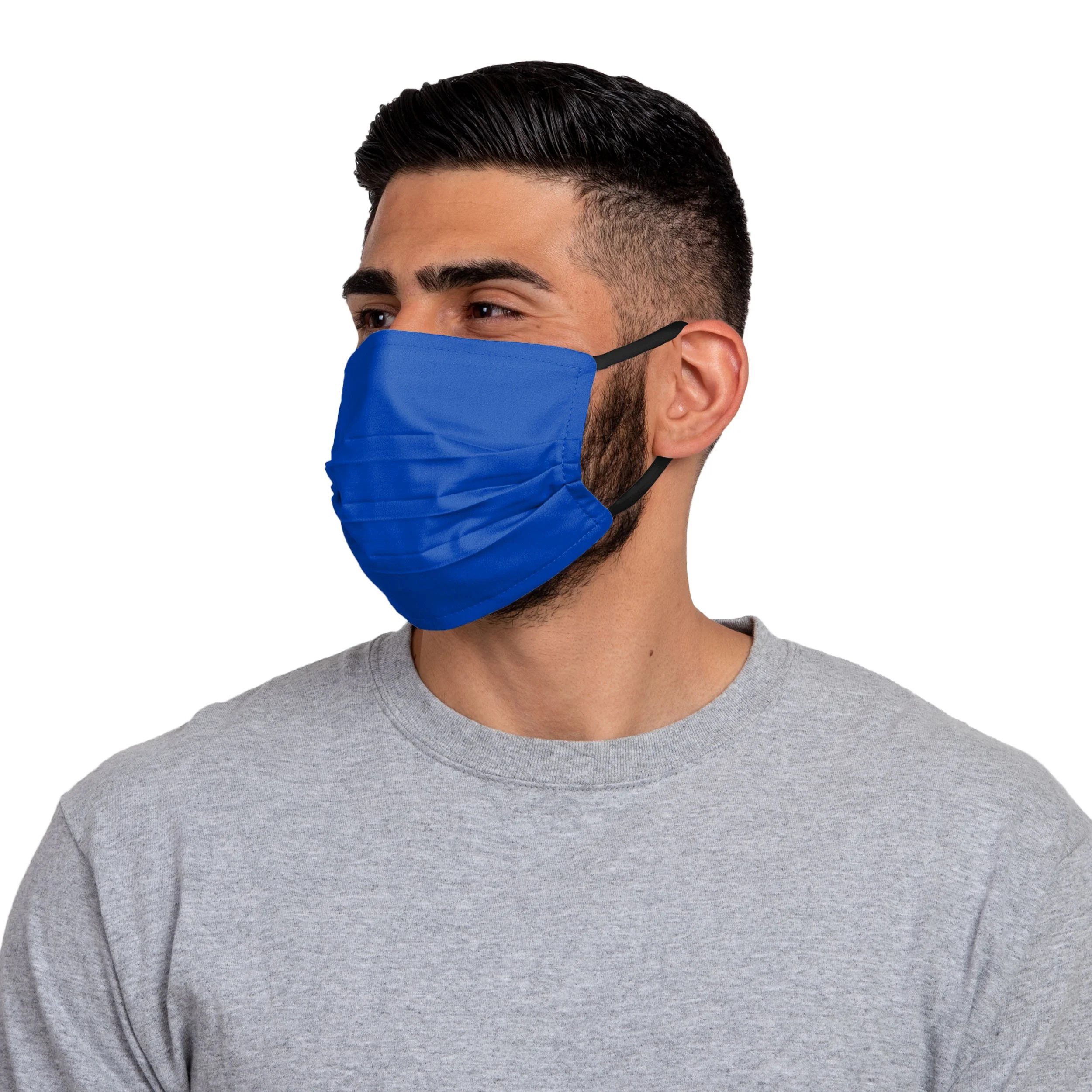 Kansas Jayhawks NCAA Mens Matchday 3 Pack Face Cover - Image 3