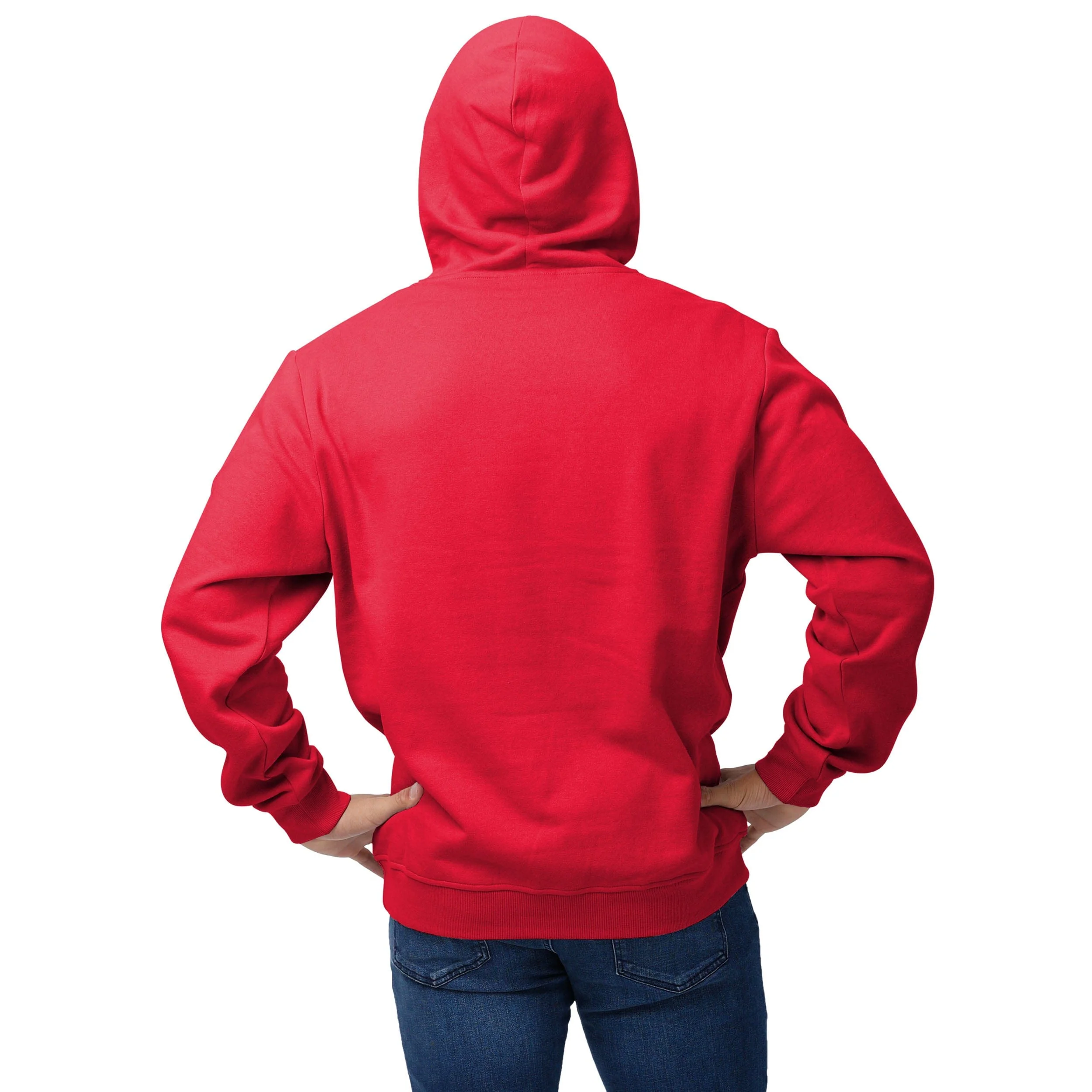 Kansas Jayhawks NCAA Mens Solid Hoodie - Image 2