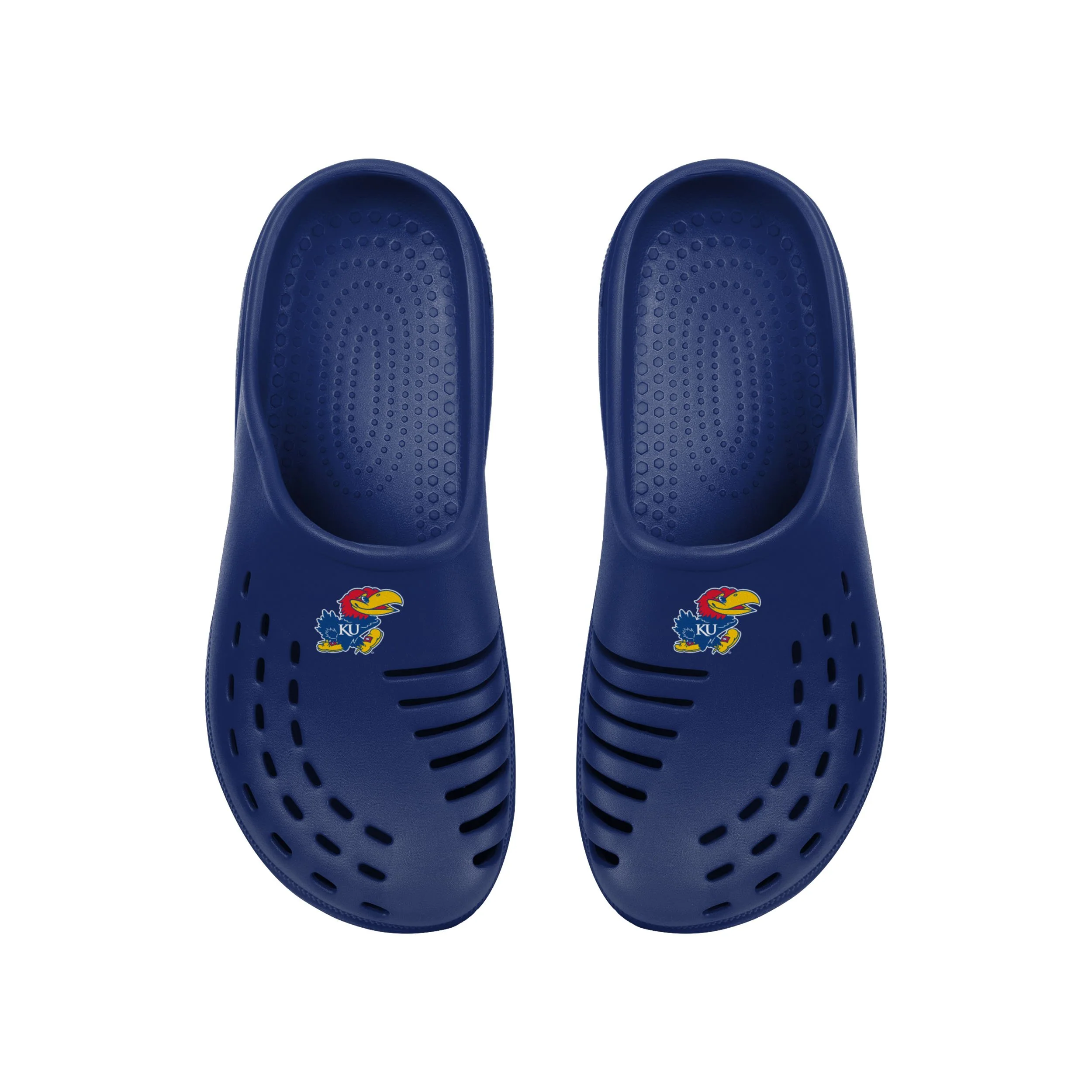 Kansas Jayhawks NCAA Womens Solid Clog - Image 4