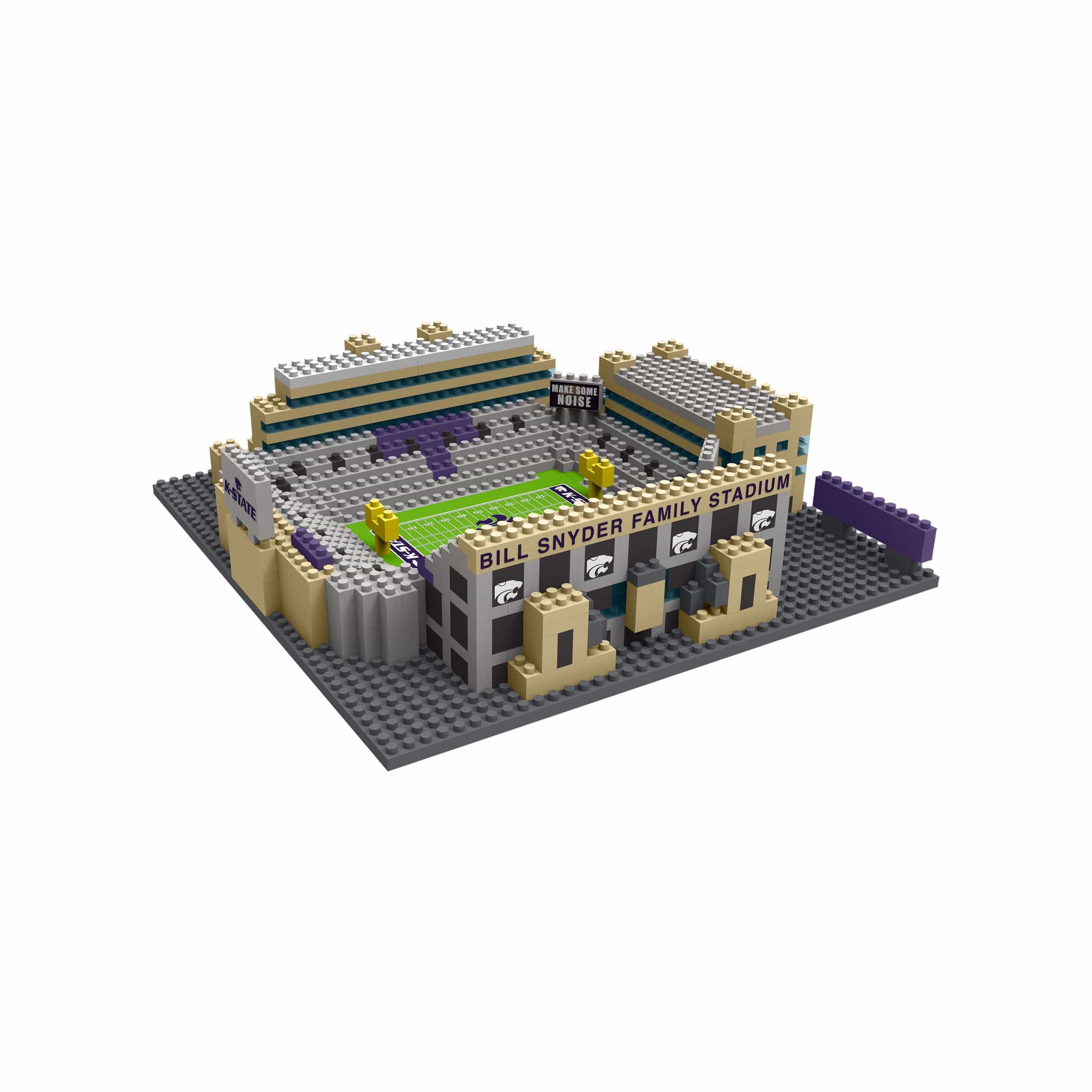 Kansas State Wildcats NCAA Bill Snyder Family Stadium Mini BRXLZ Stadium - Image 4