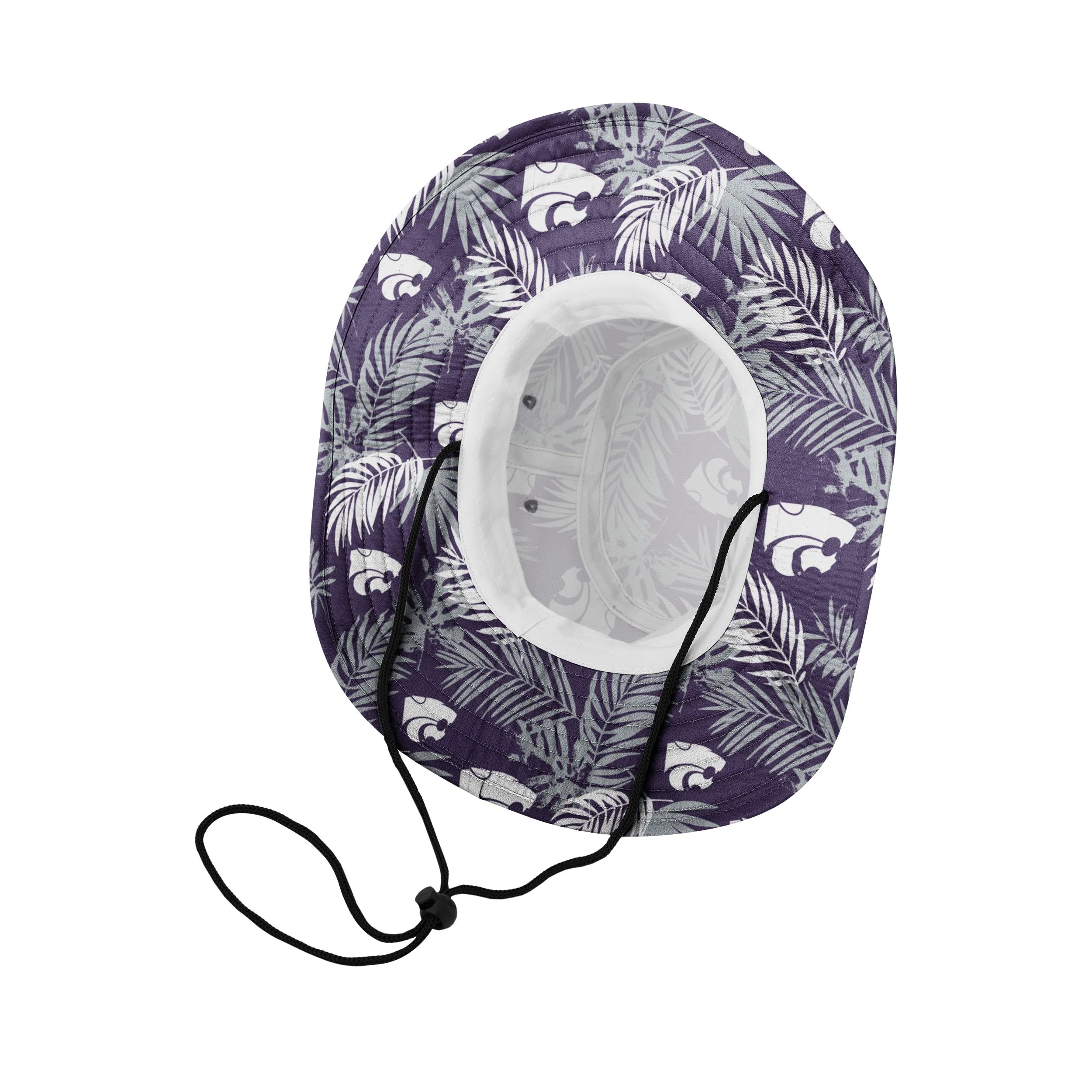 Kansas State Wildcats NCAA Floral Boonie Hat - Image 3