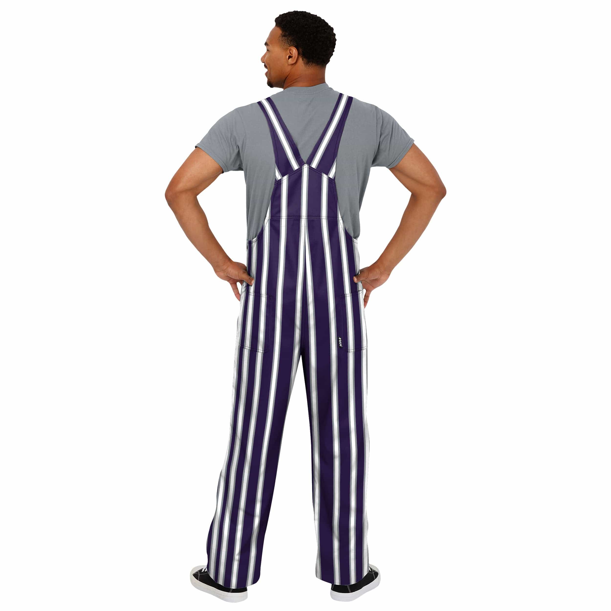 Kansas State Wildcats NCAA Mens Sideline Spirit Bib Overalls - Image 2