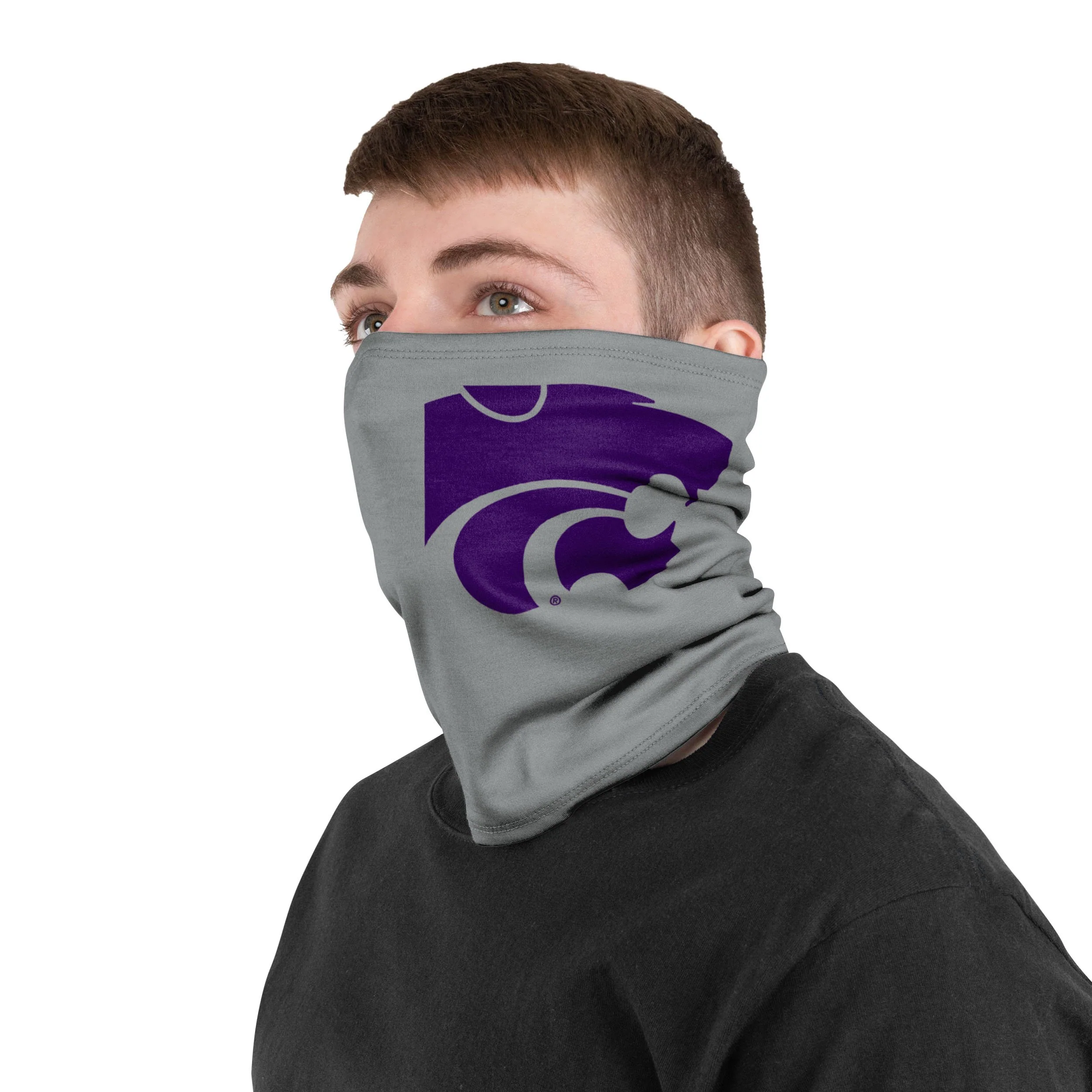 Kansas State Wildcats NCAA On-Field Sideline Logo Emaw Gaiter Scarf - Image 3