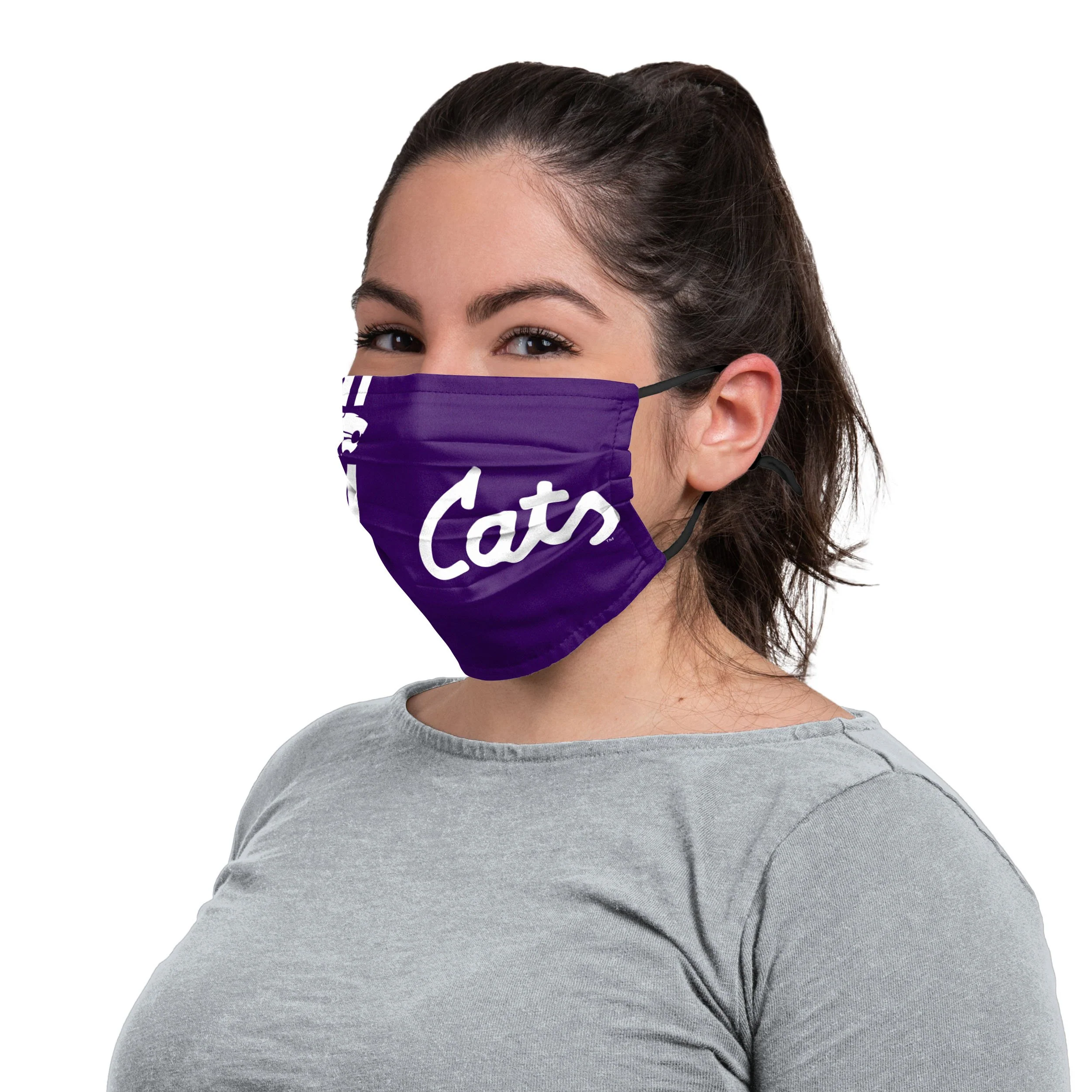 Kansas State Wildcats NCAA On-Field Sideline Logo Retro Face Cover - Image 3