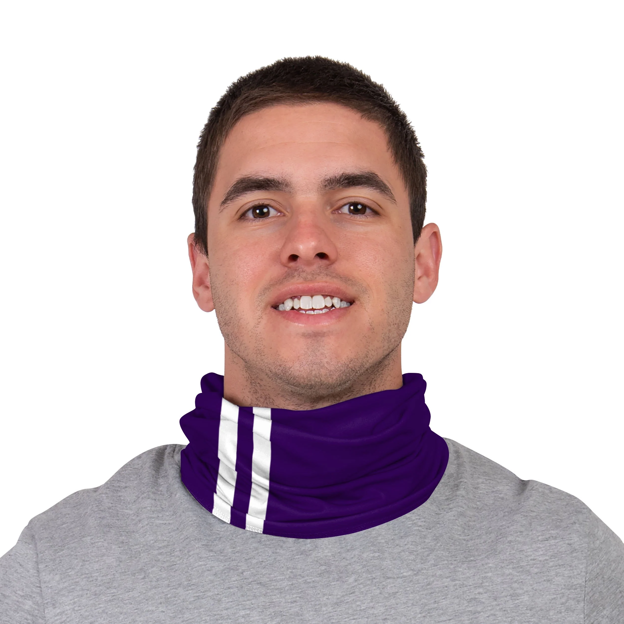 Kansas State Wildcats NCAA On-Field Sideline Logo Retro Gaiter Scarf - Image 3