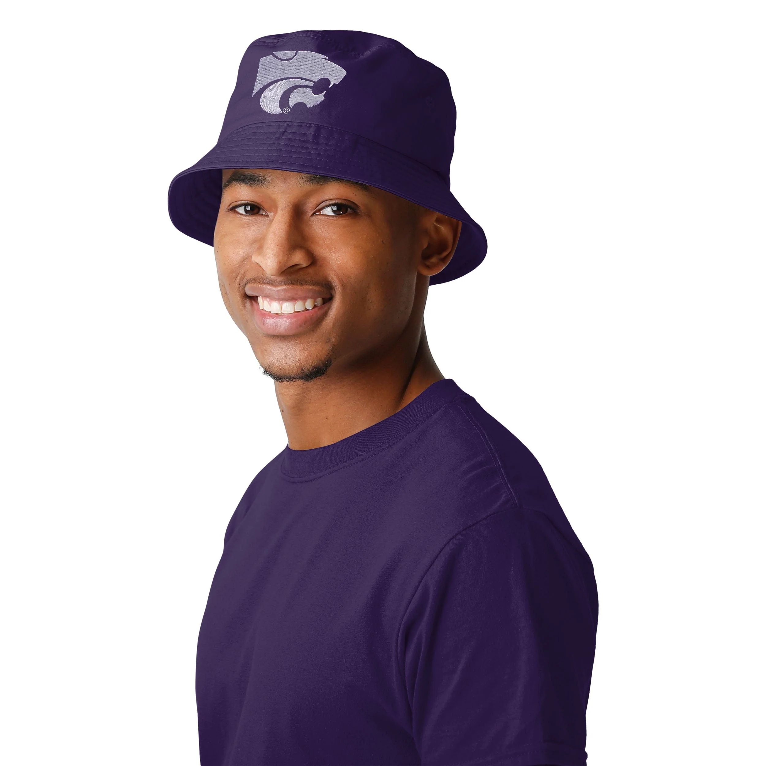 Kansas State Wildcats NCAA Solid Bucket Hat - Image 2