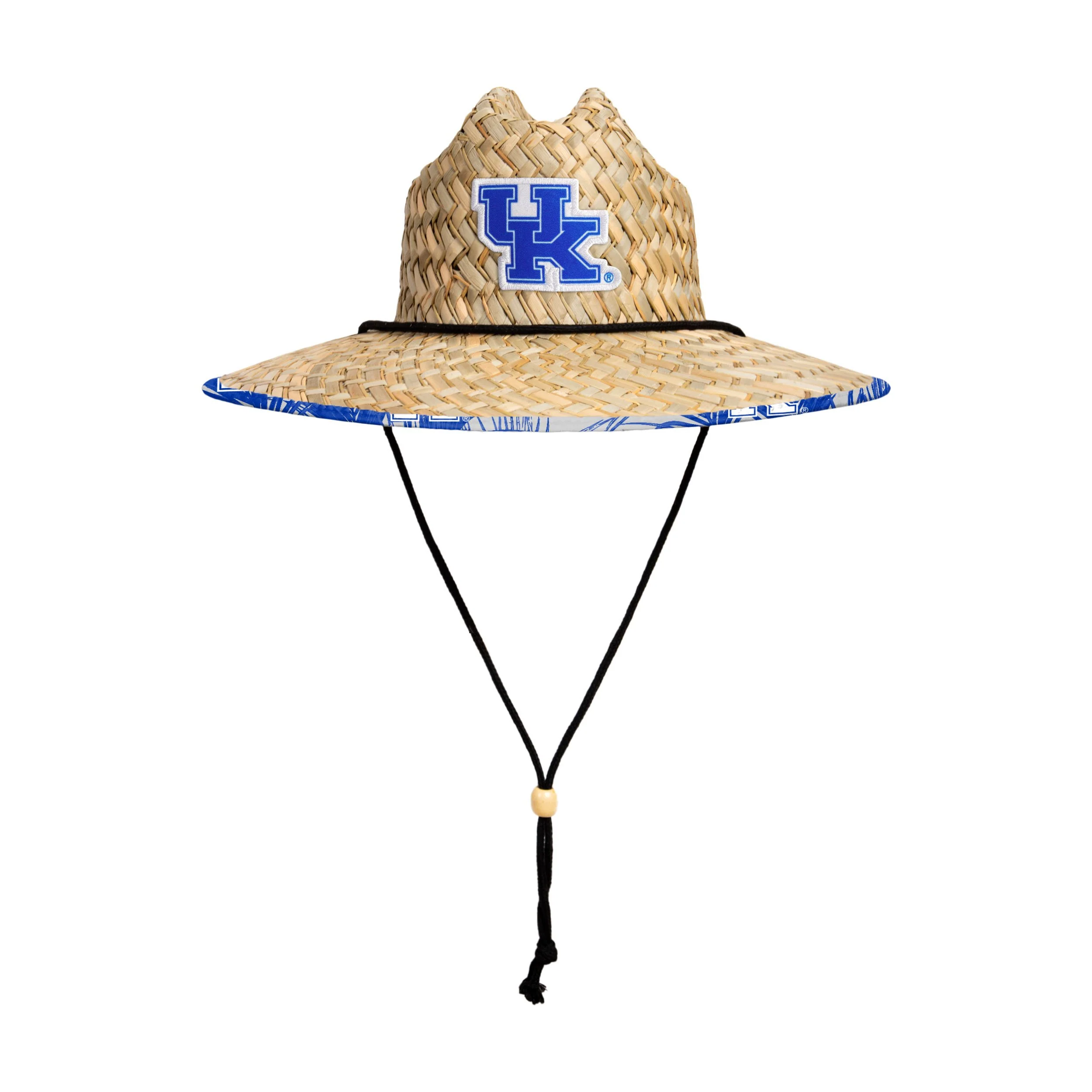 Kentucky Wildcats NCAA Floral Straw Hat - Image 3