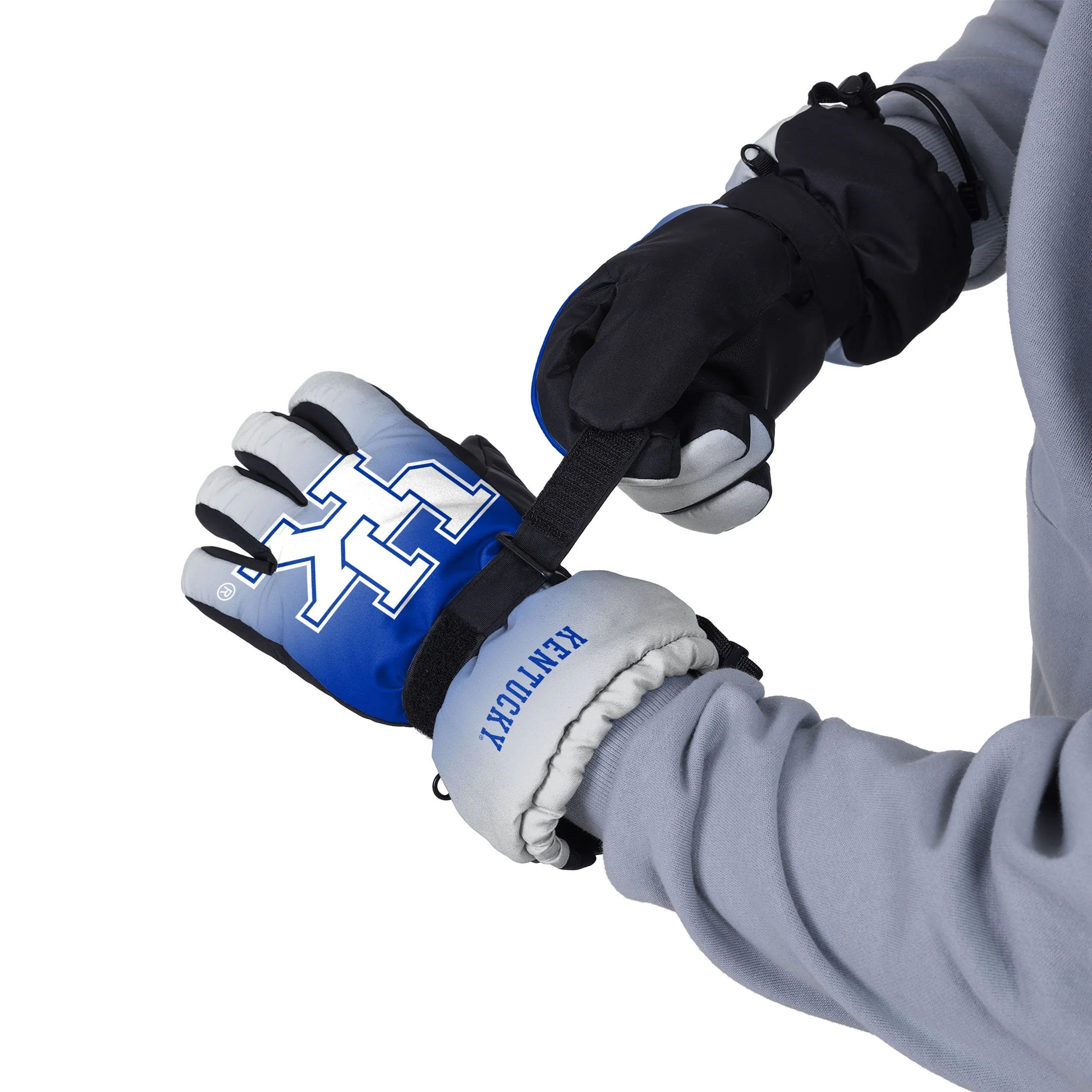 Kentucky Wildcats NCAA Gradient Logo Insulated Gloves - Image 2