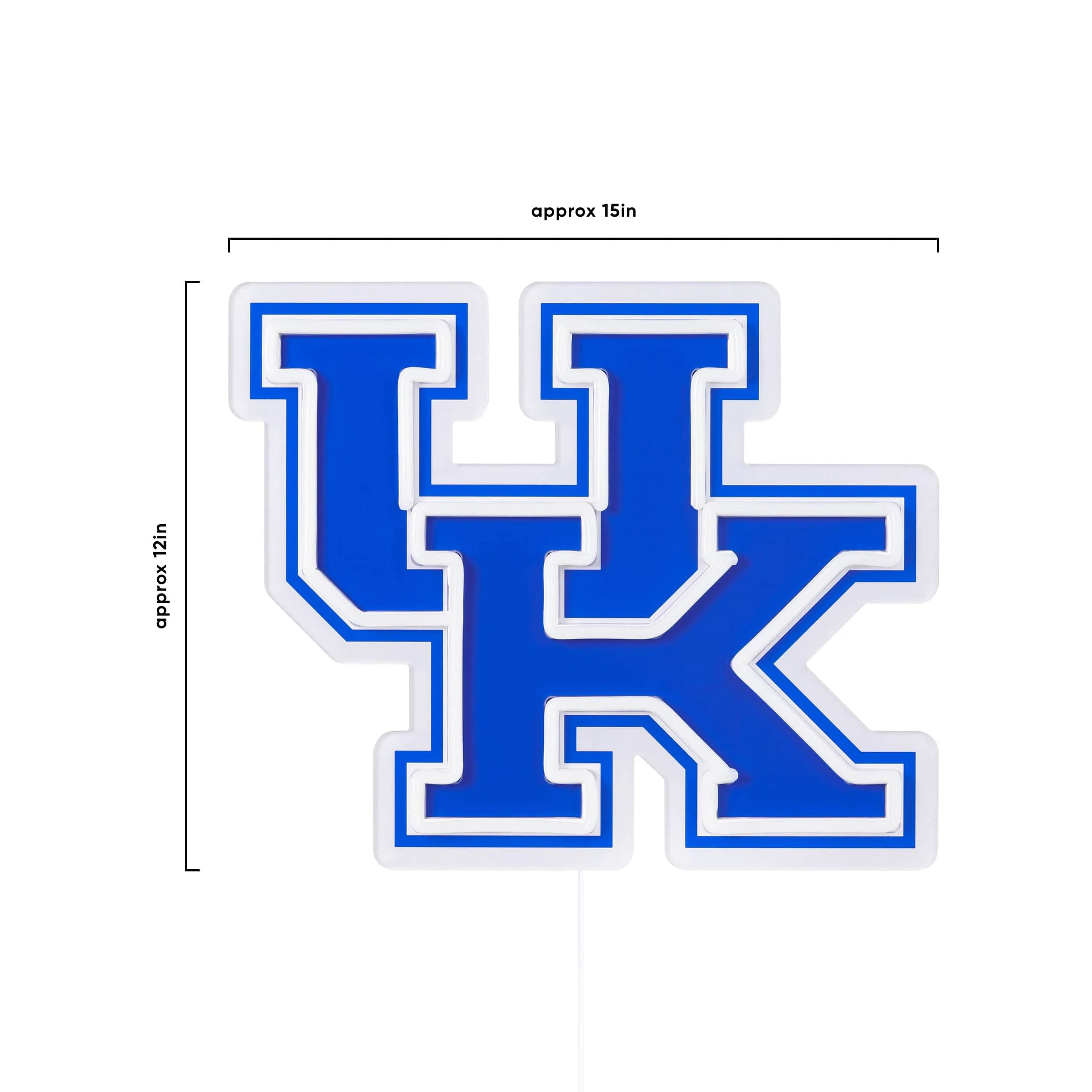Kentucky Wildcats NCAA LED Neon Light Up Team Logo Sign - Image 5