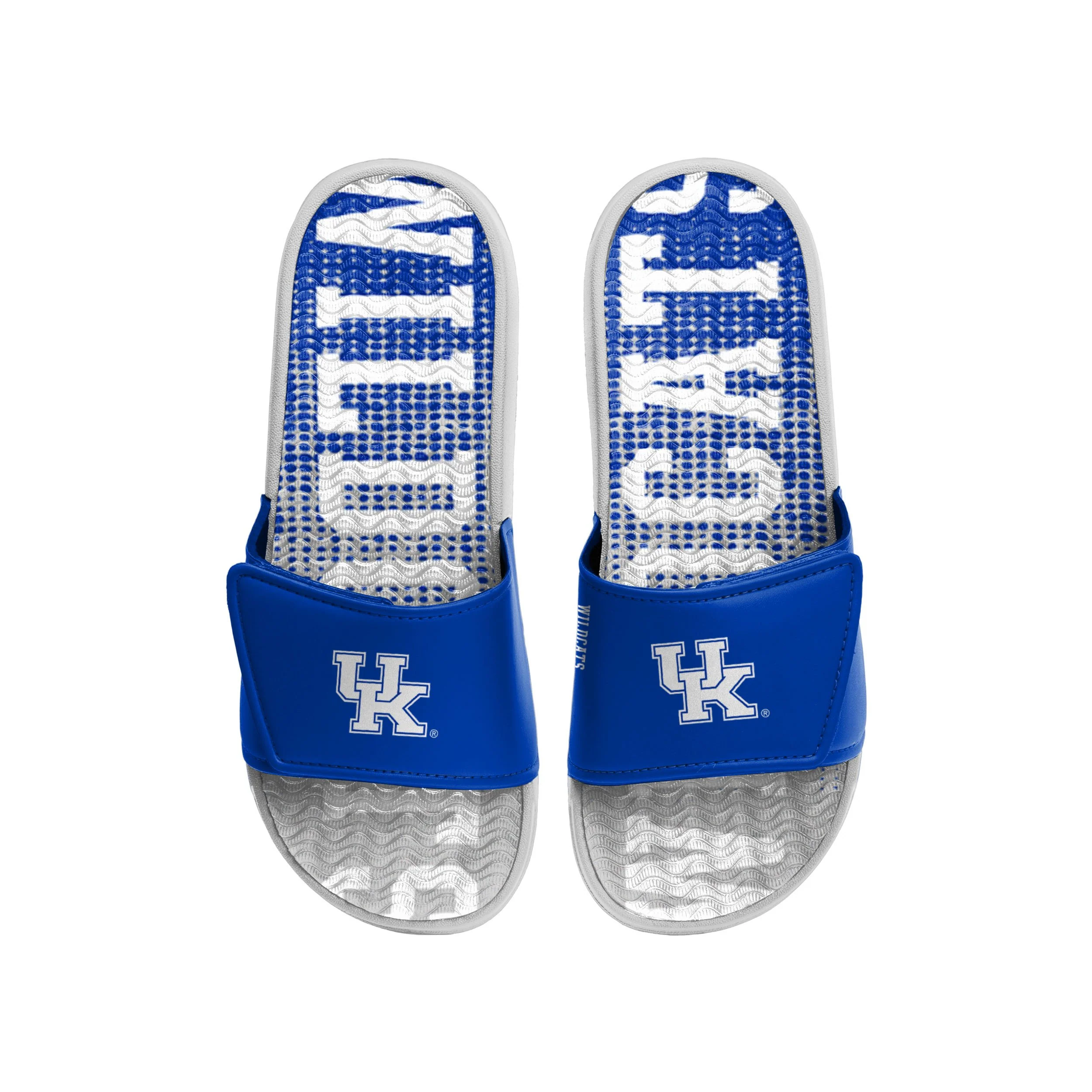 Kentucky Wildcats NCAA Mens Gradient Wordmark Gel Slide - Image 2