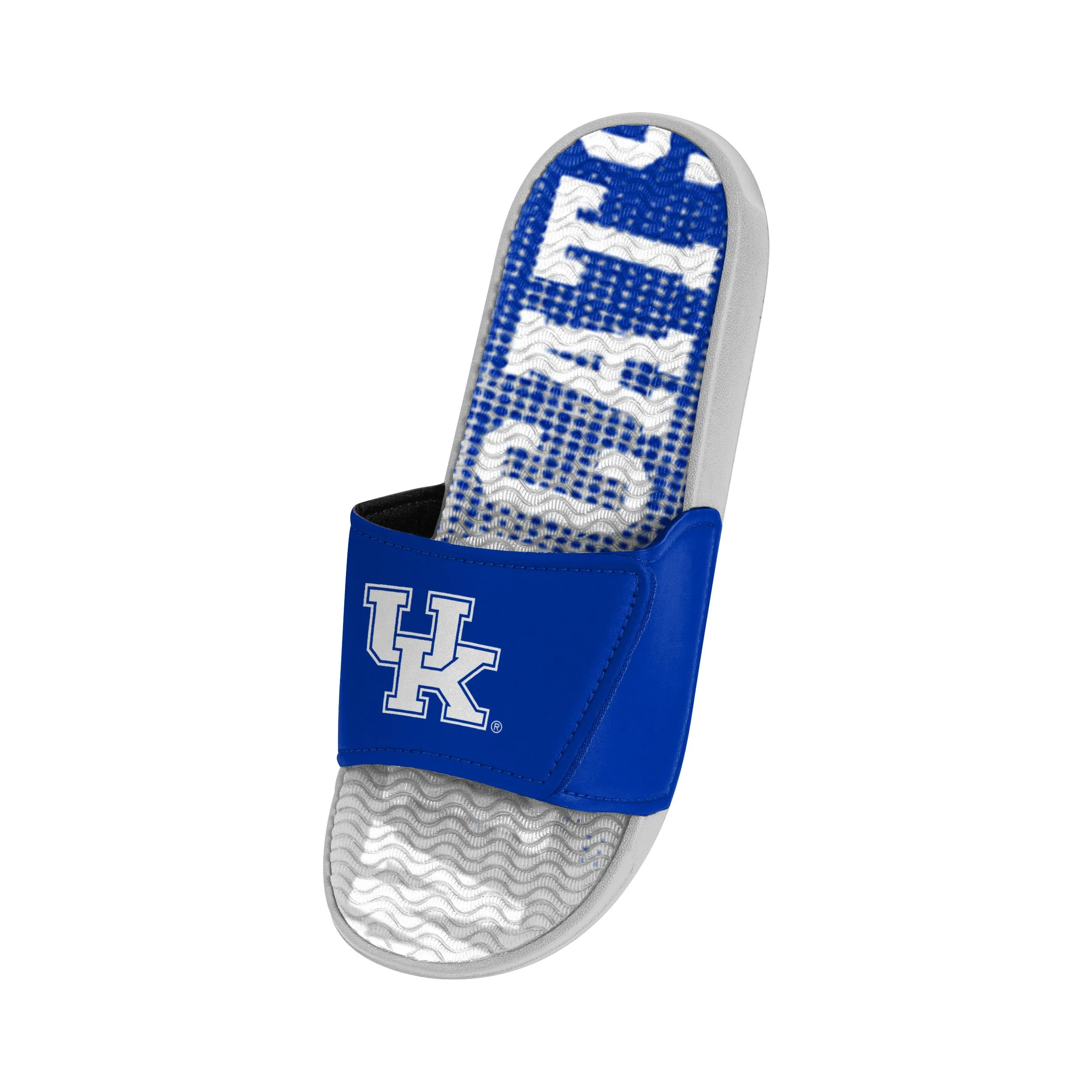 Kentucky Wildcats NCAA Mens Gradient Wordmark Gel Slide - Image 3
