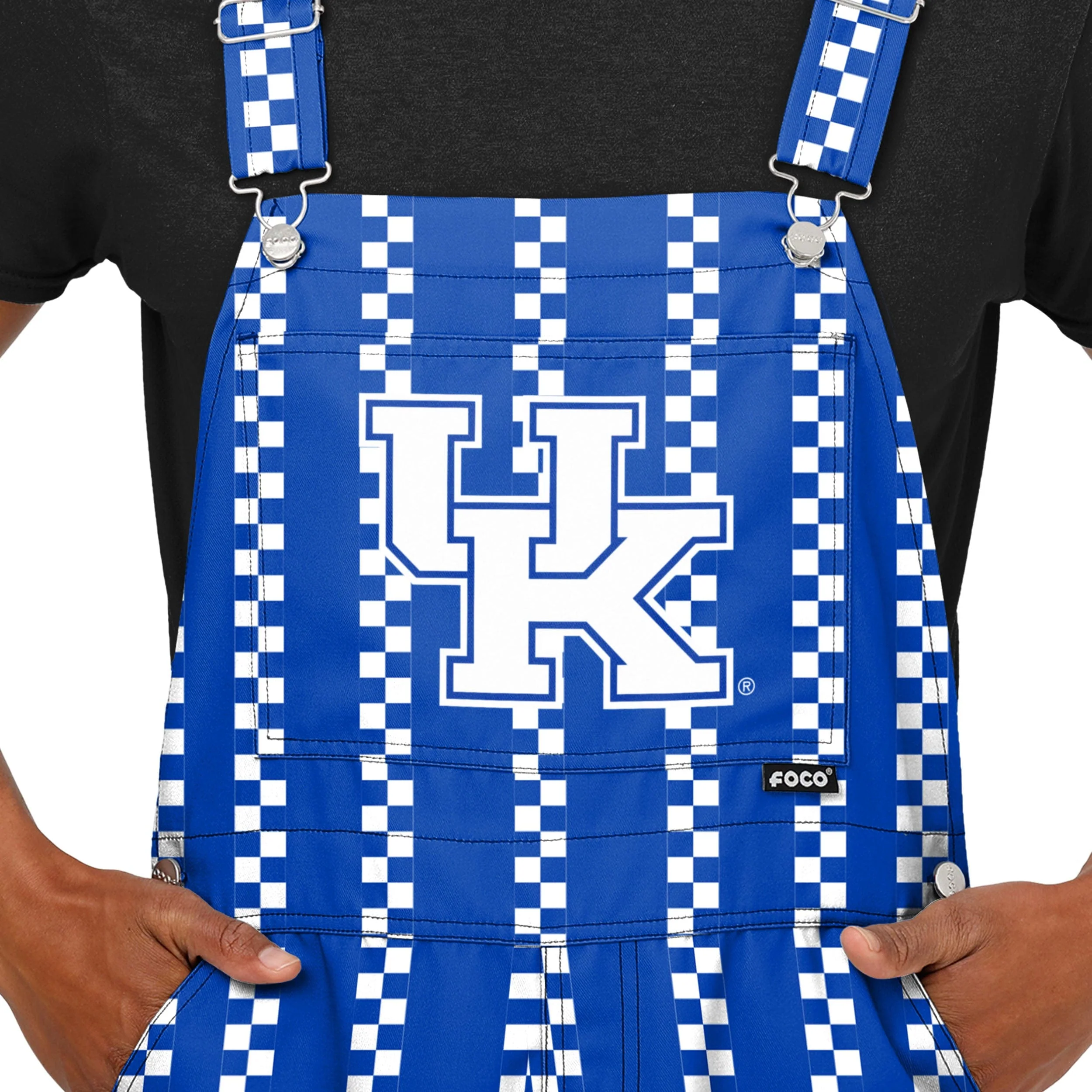 Kentucky Wildcats NCAA Mens Sideline Spirit Bib Overalls - Image 4