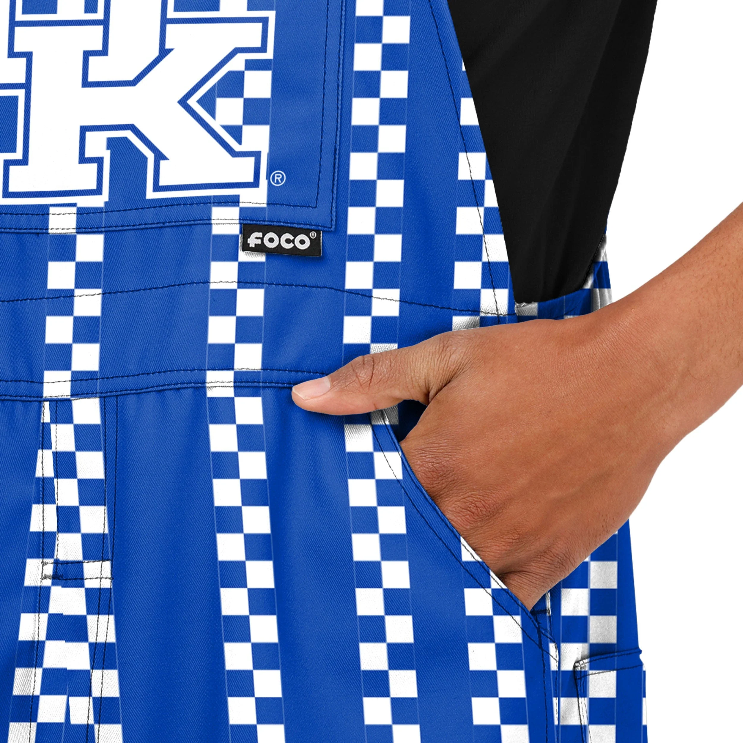Kentucky Wildcats NCAA Mens Sideline Spirit Bib Overalls - Image 5