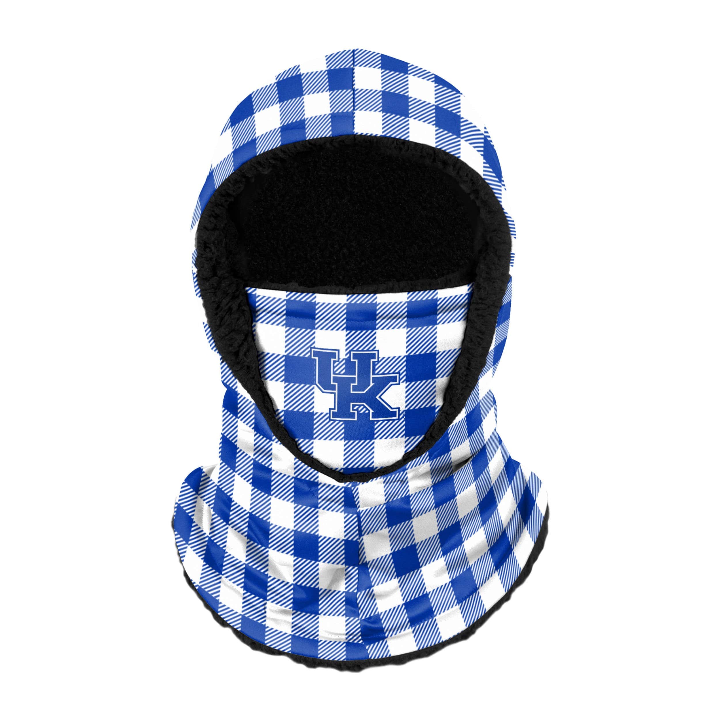Kentucky Wildcats NCAA Plaid Hooded Gaiter