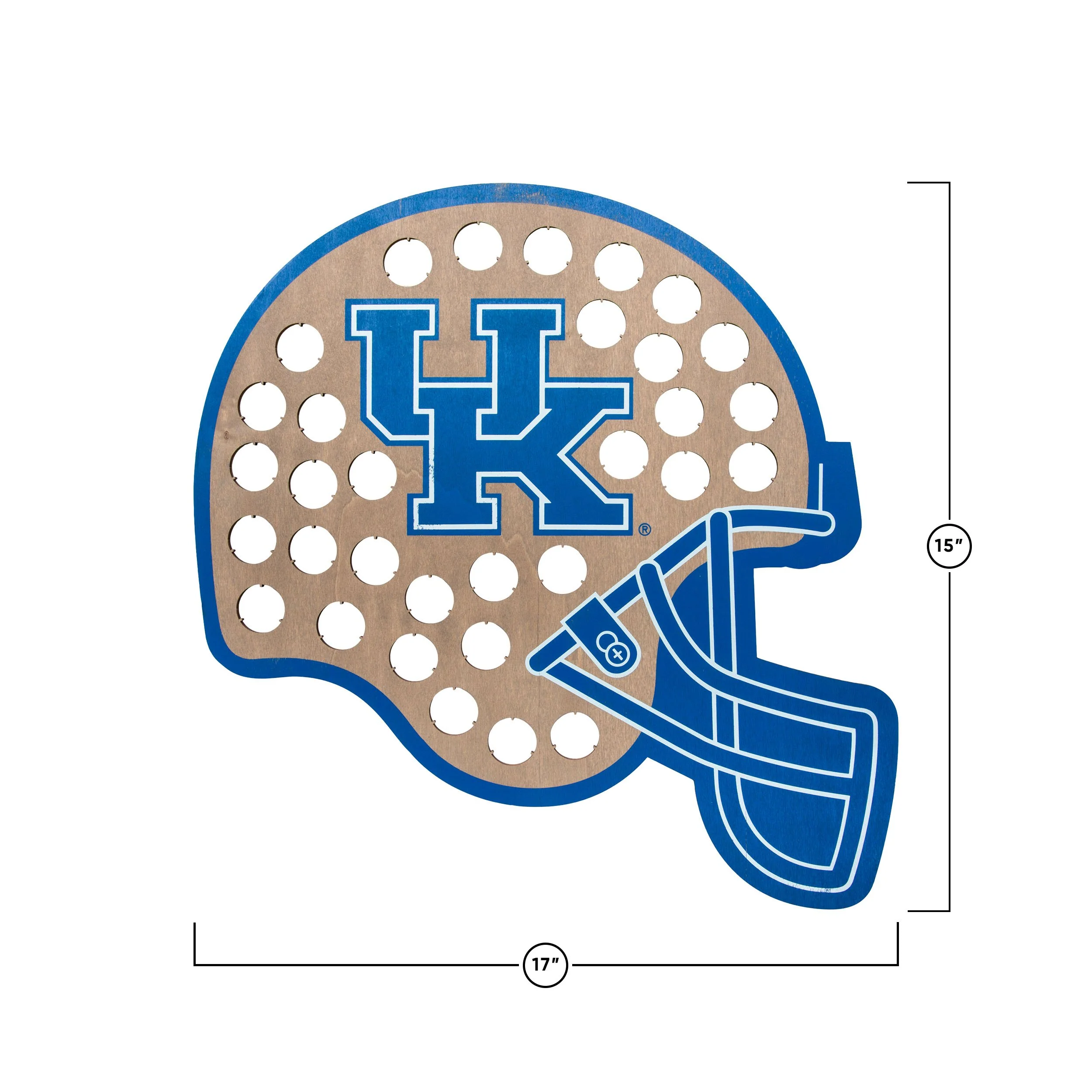 Kentucky Wildcats NCAA Push Bottle Cap Wall Sign - Image 3