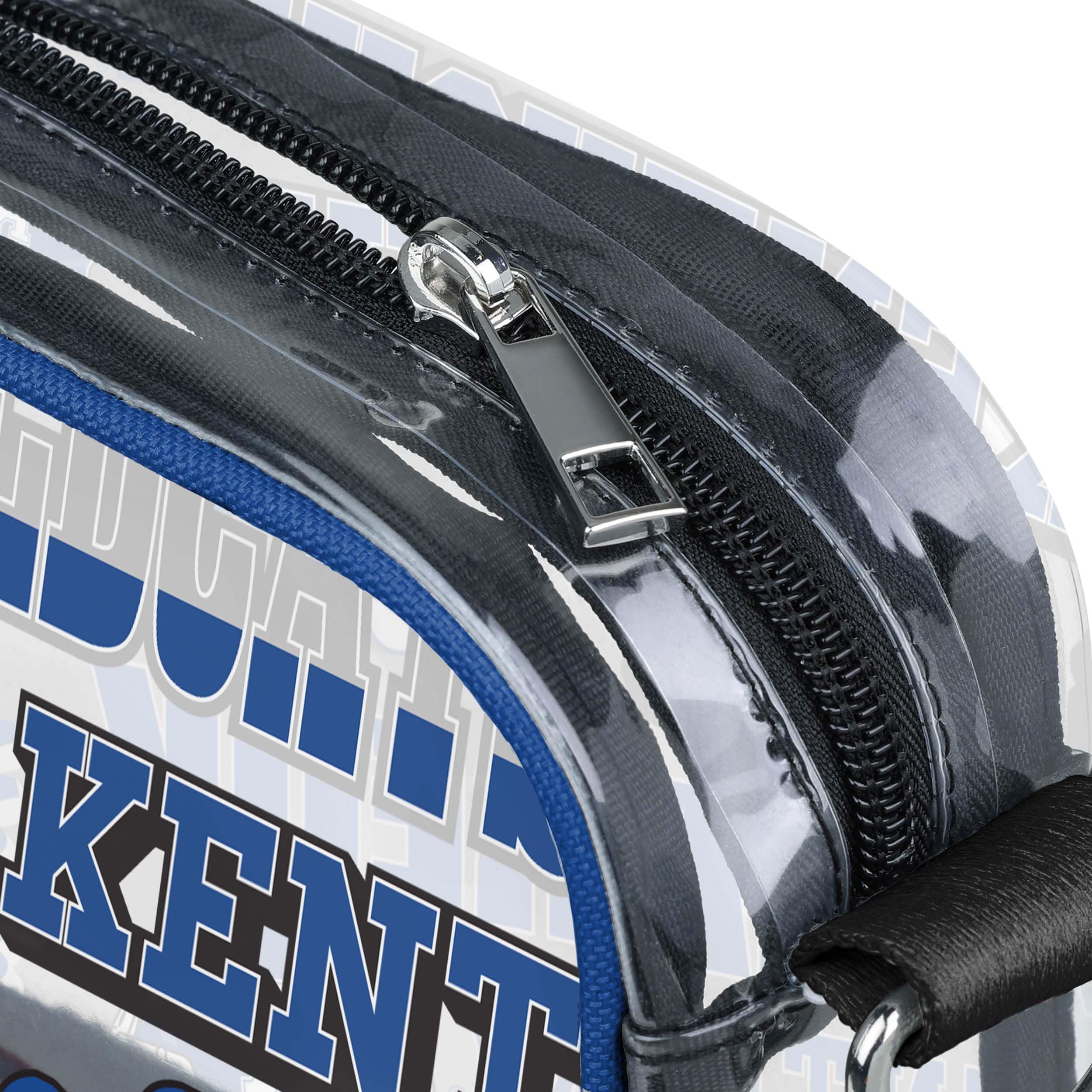Kentucky Wildcats NCAA Repeat Retro Print Clear Crossbody Bag - Image 4