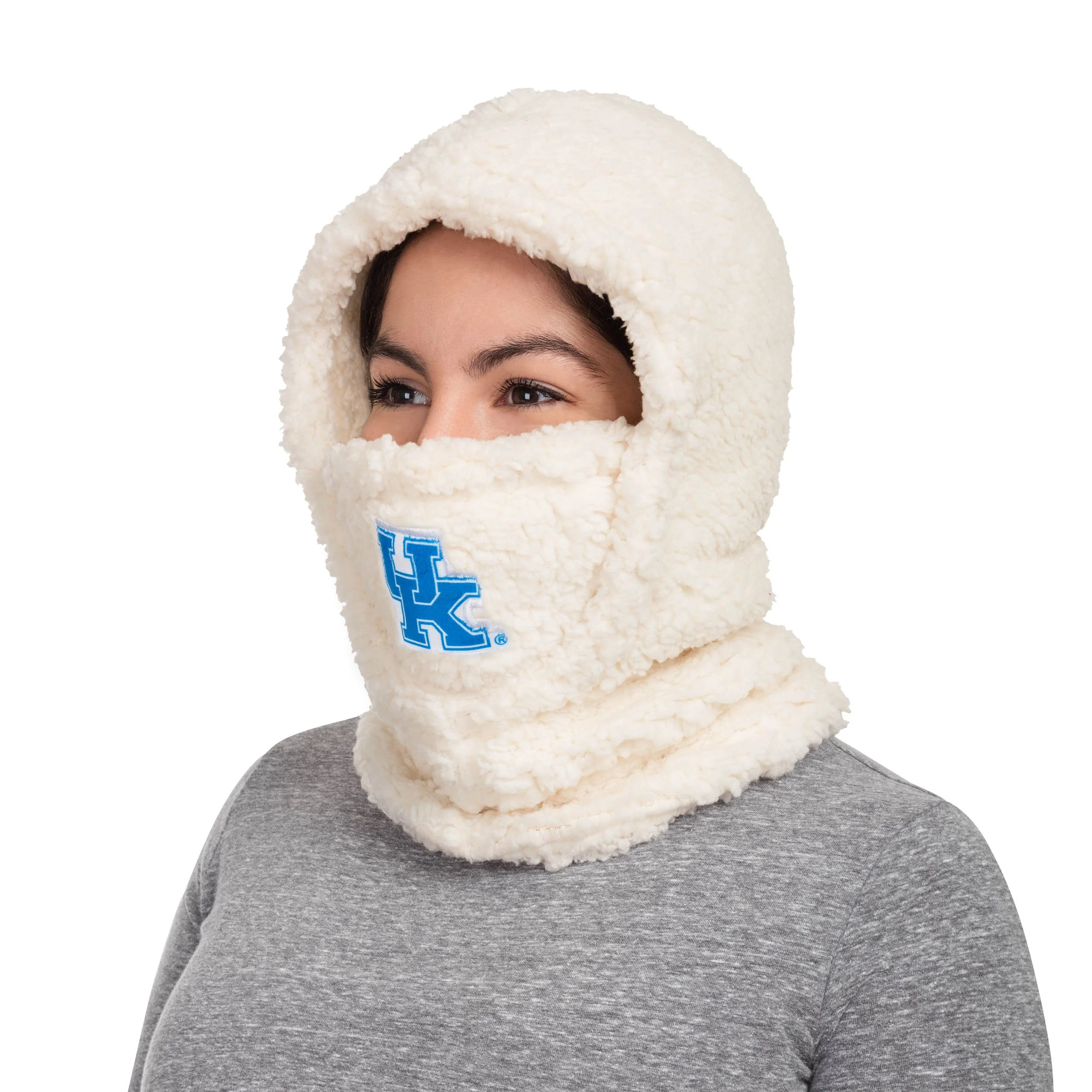 Kentucky Wildcats NCAA Sherpa Hooded Gaiter - Image 2