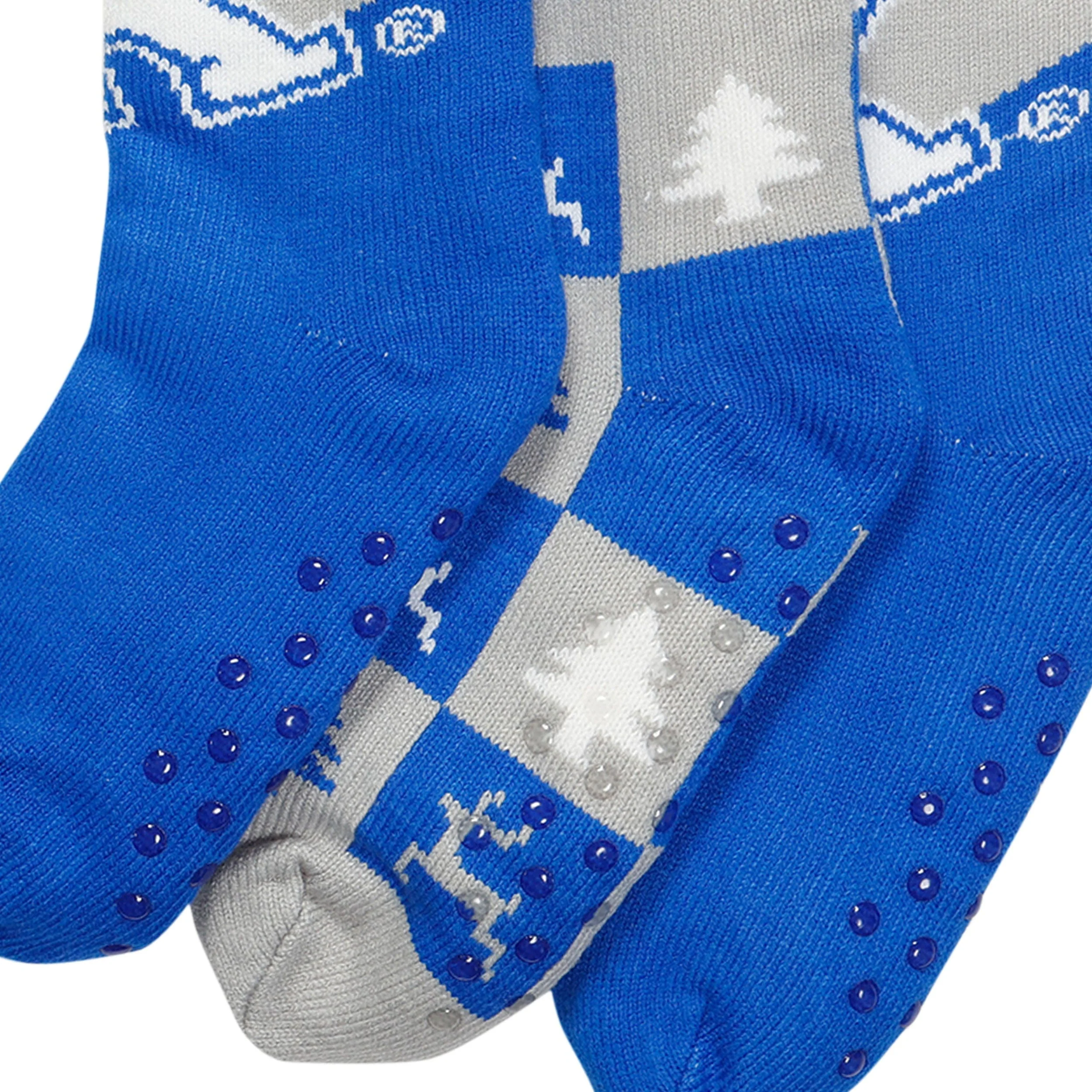 Kentucky Wildcats NCAA Womens Fan Footy 3 Pack Slipper Socks - Image 3