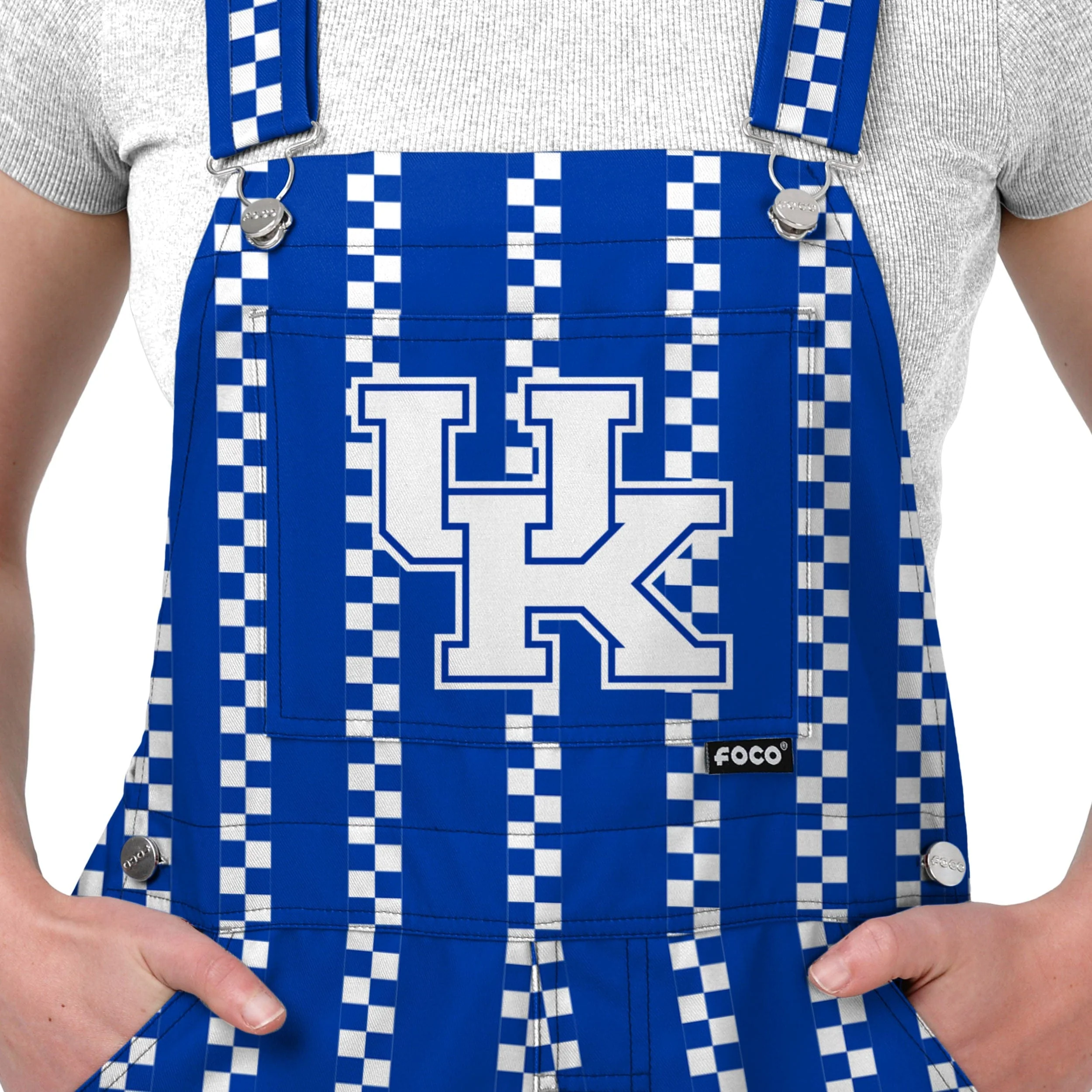 Kentucky Wildcats NCAA Womens Sideline Spirit Bib Overalls - Image 4