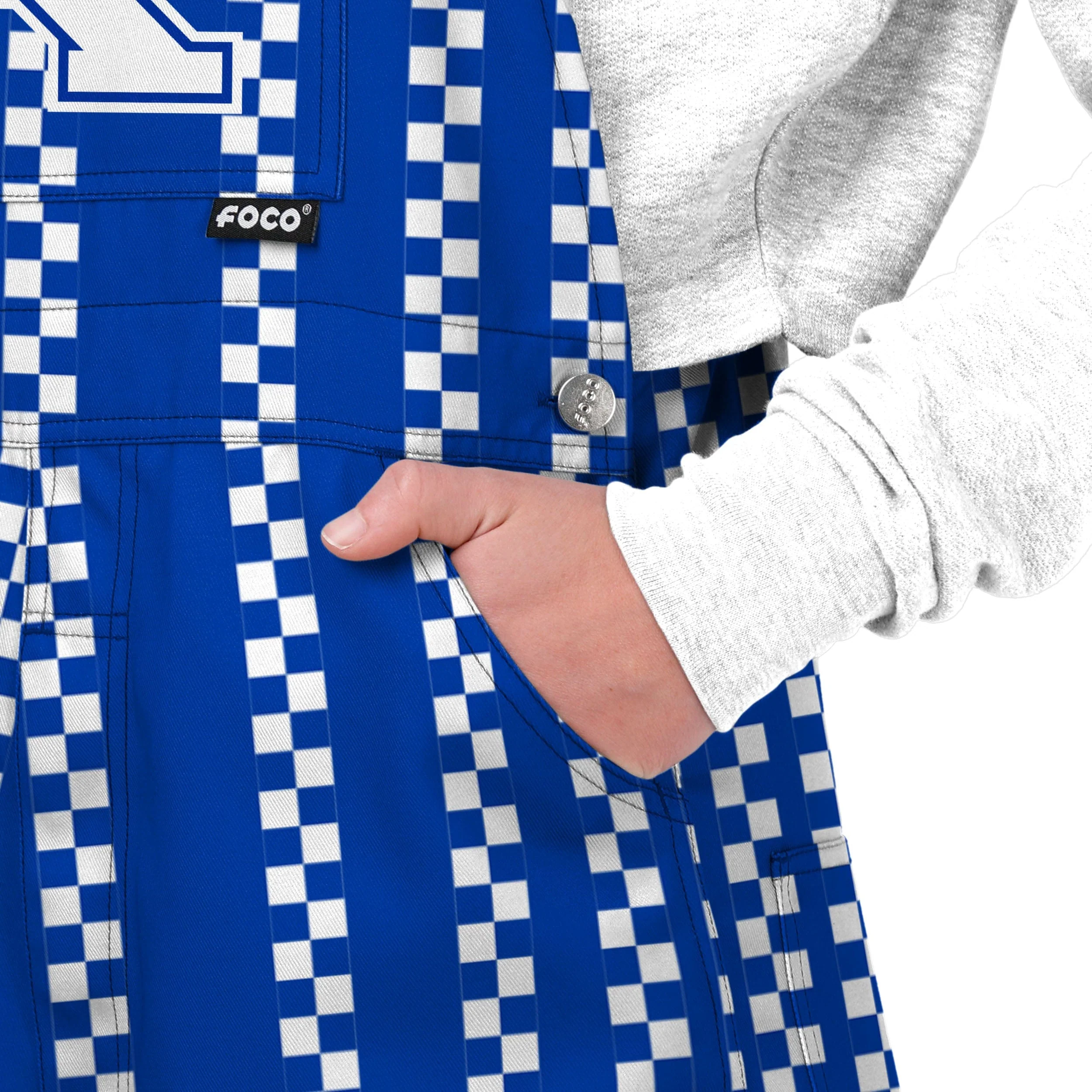 Kentucky Wildcats NCAA Womens Sideline Spirit Bib Overalls - Image 5