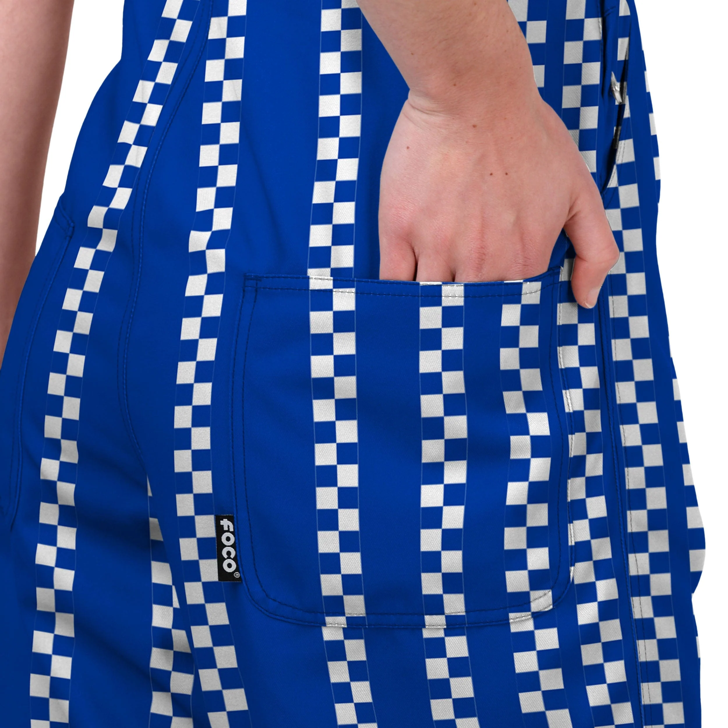 Kentucky Wildcats NCAA Womens Sideline Spirit Bib Overalls - Image 6