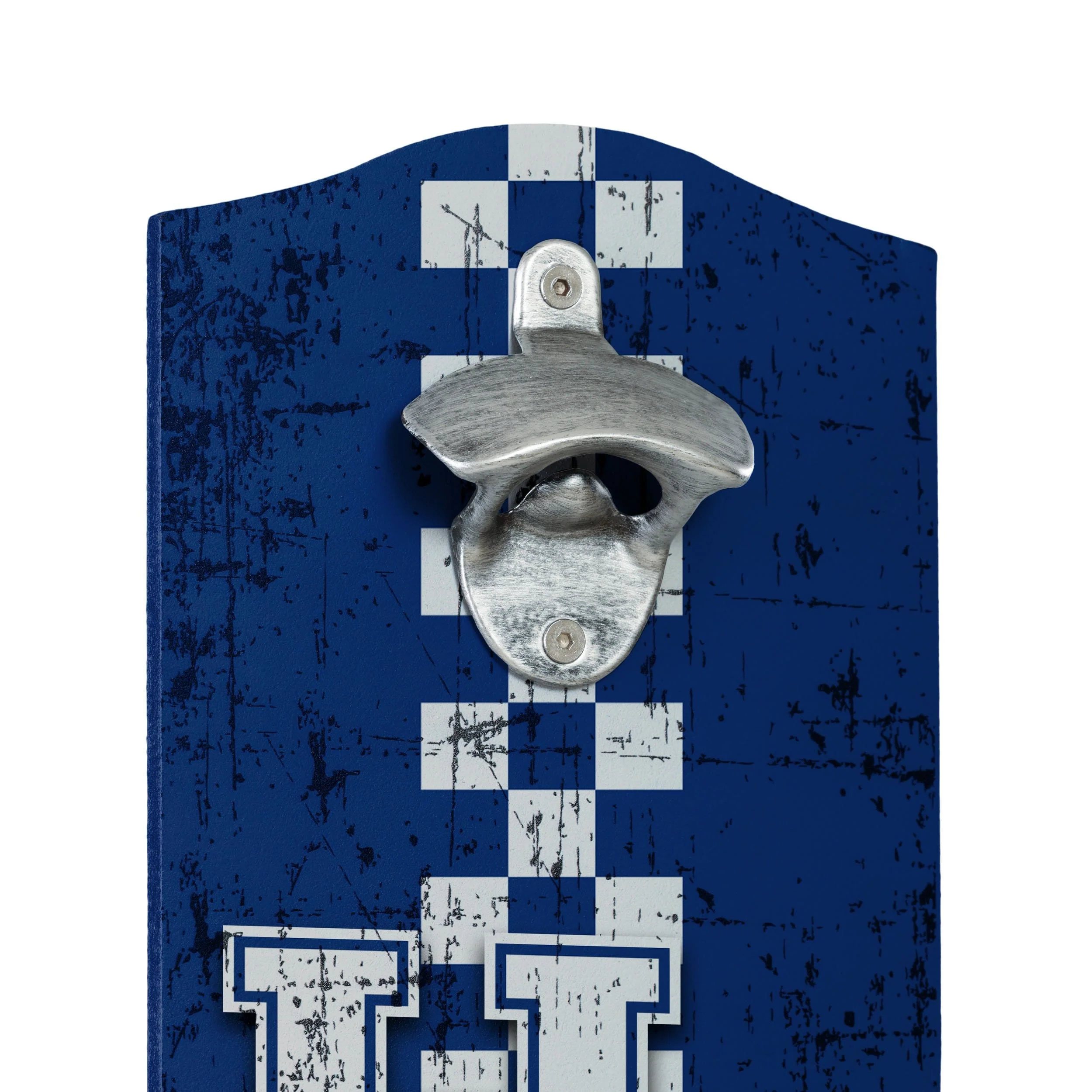 Kentucky Wildcats NCAA Wooden Bottle Cap Opener Sign - Image 3