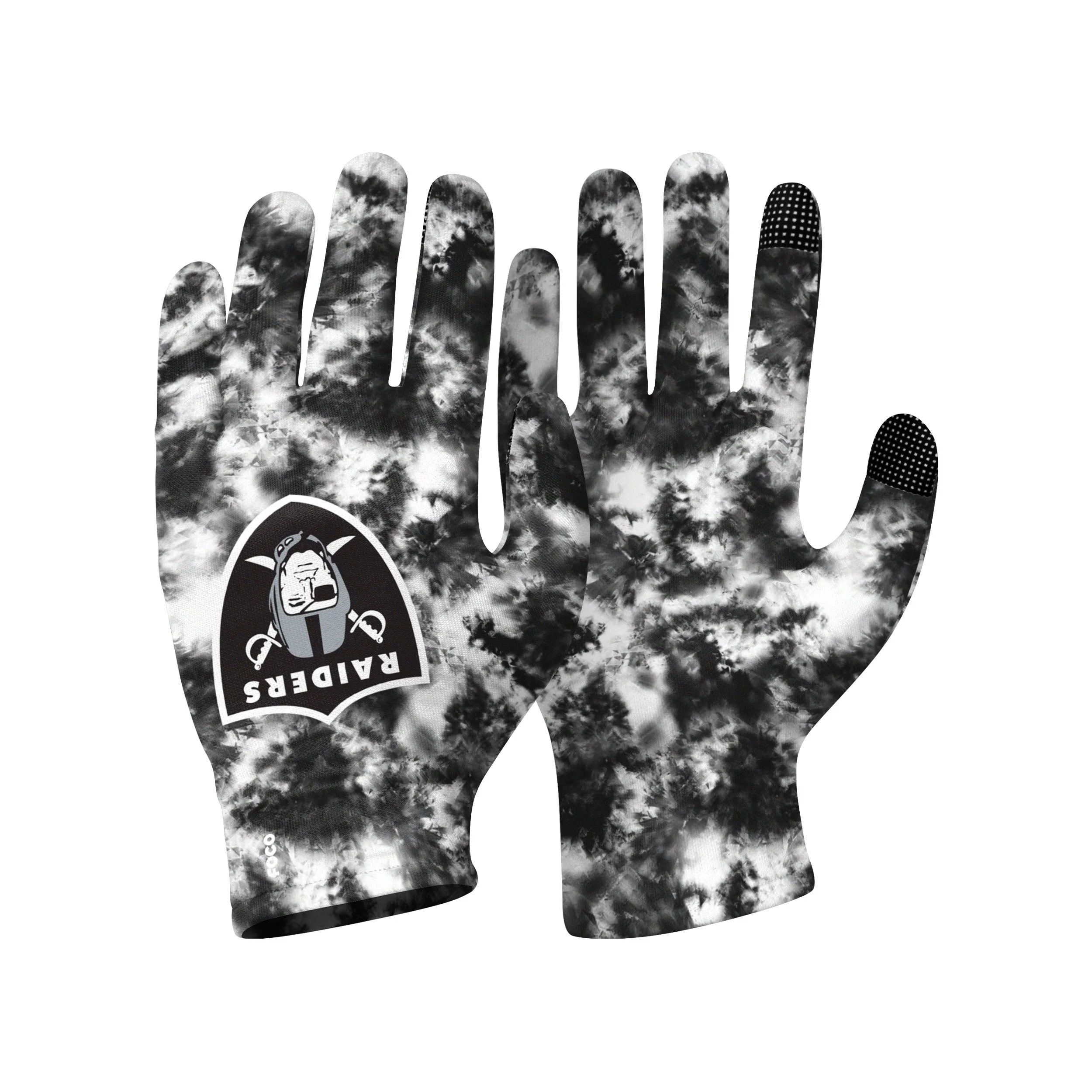 Las Vegas Raiders NFL 2 Pack Reusable Stretch Gloves - Image 4