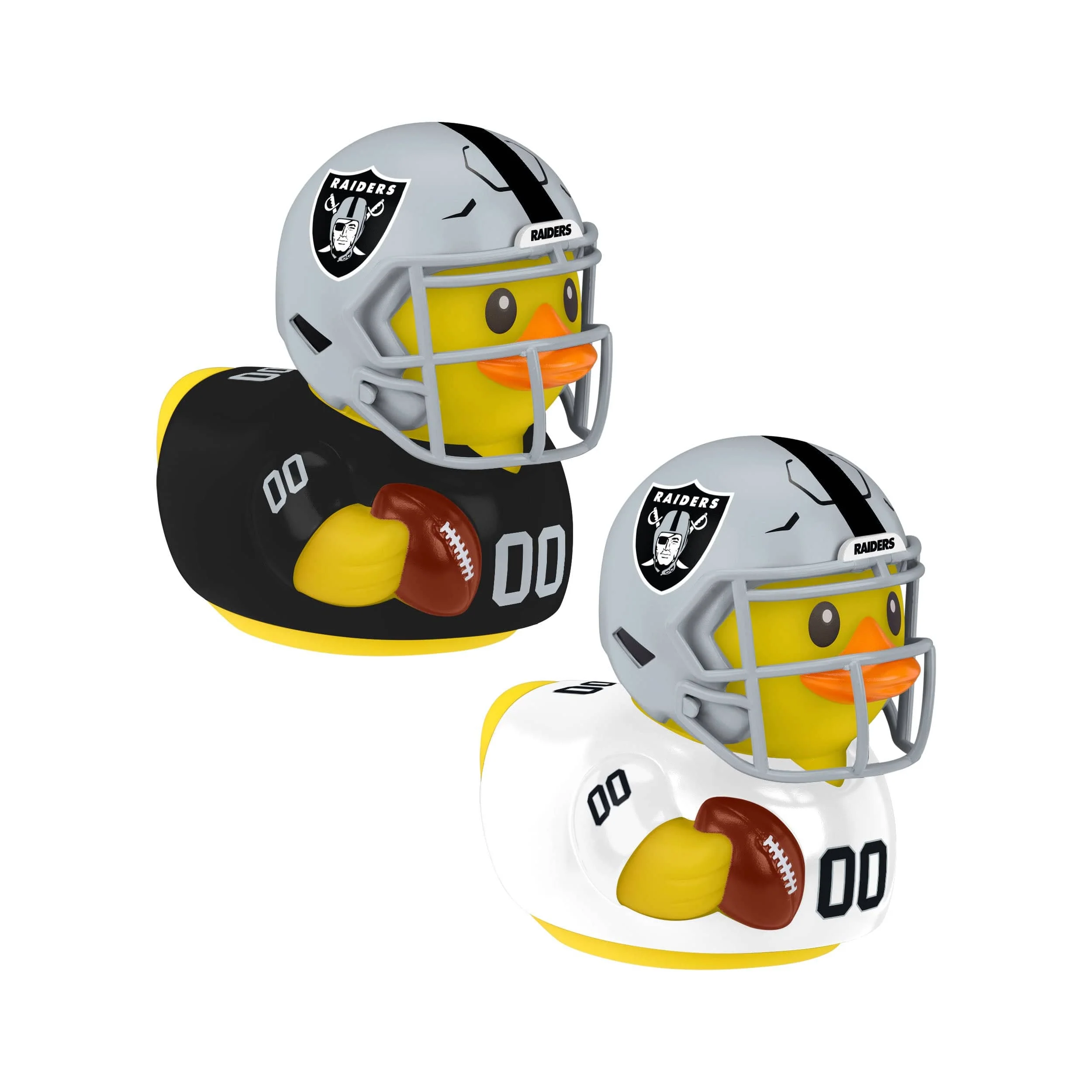 Las Vegas Raiders NFL 2 Pack Vinyl Ducks - Image 2