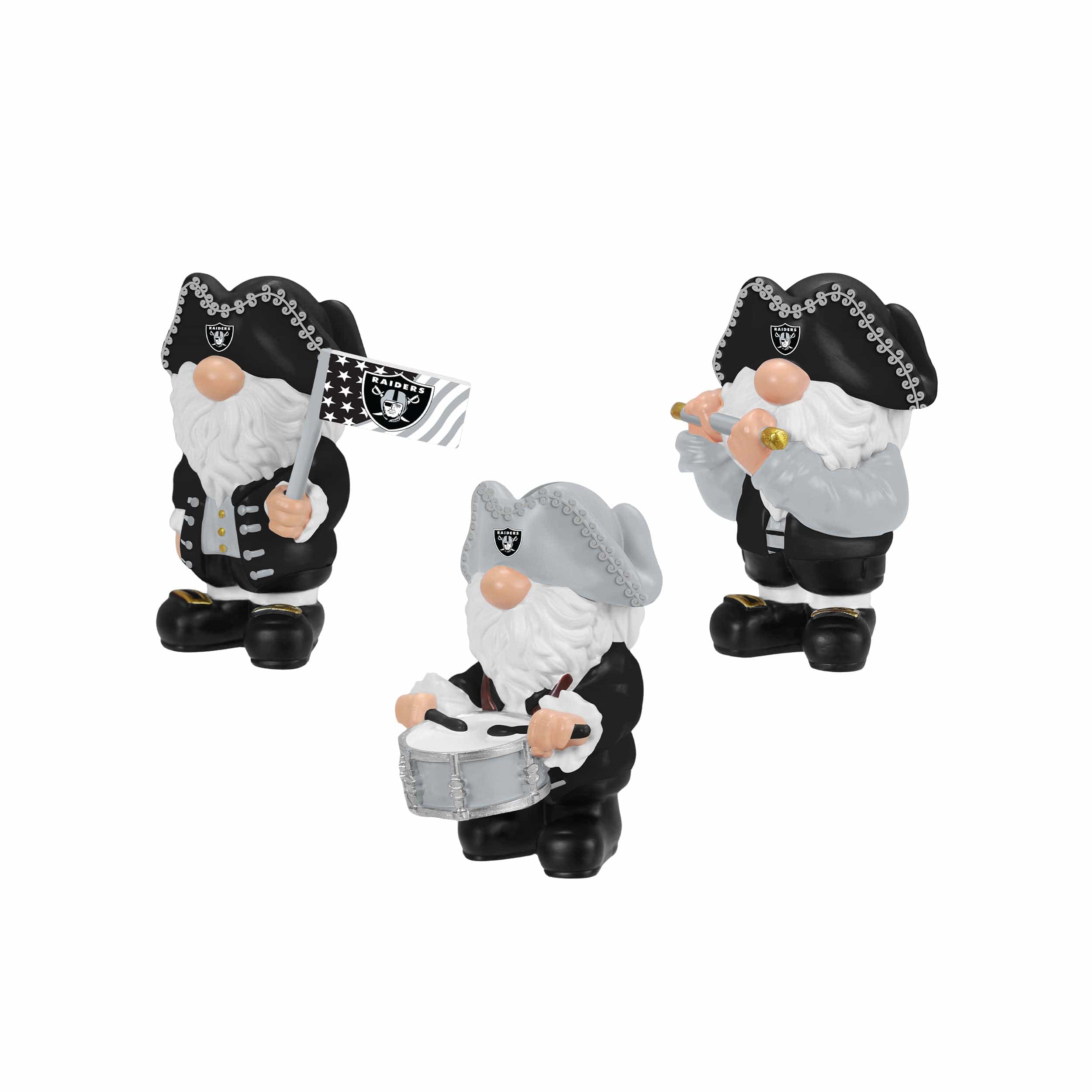 Las Vegas Raiders NFL 3 Pack Americana Mini Gnome Set - Image 3