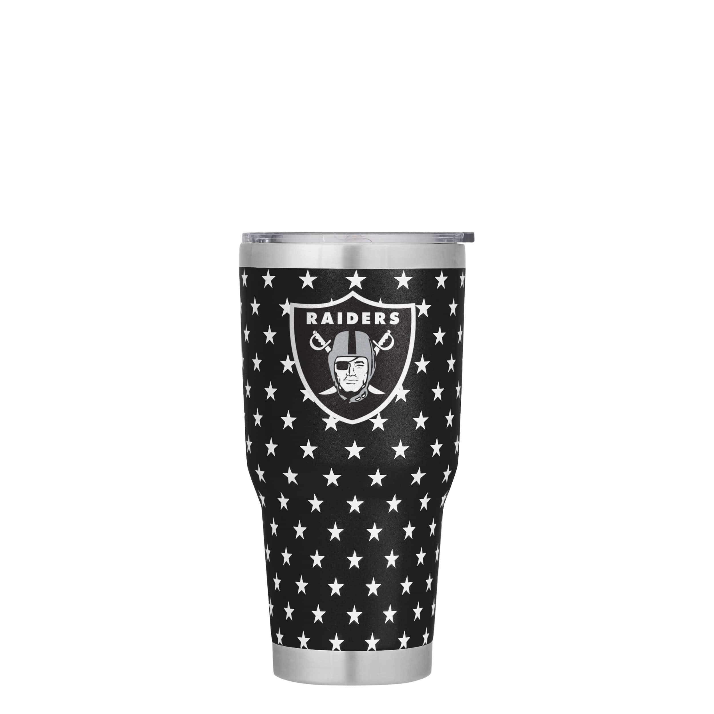 Las Vegas Raiders NFL Americana Team Logo 30 oz Tumbler