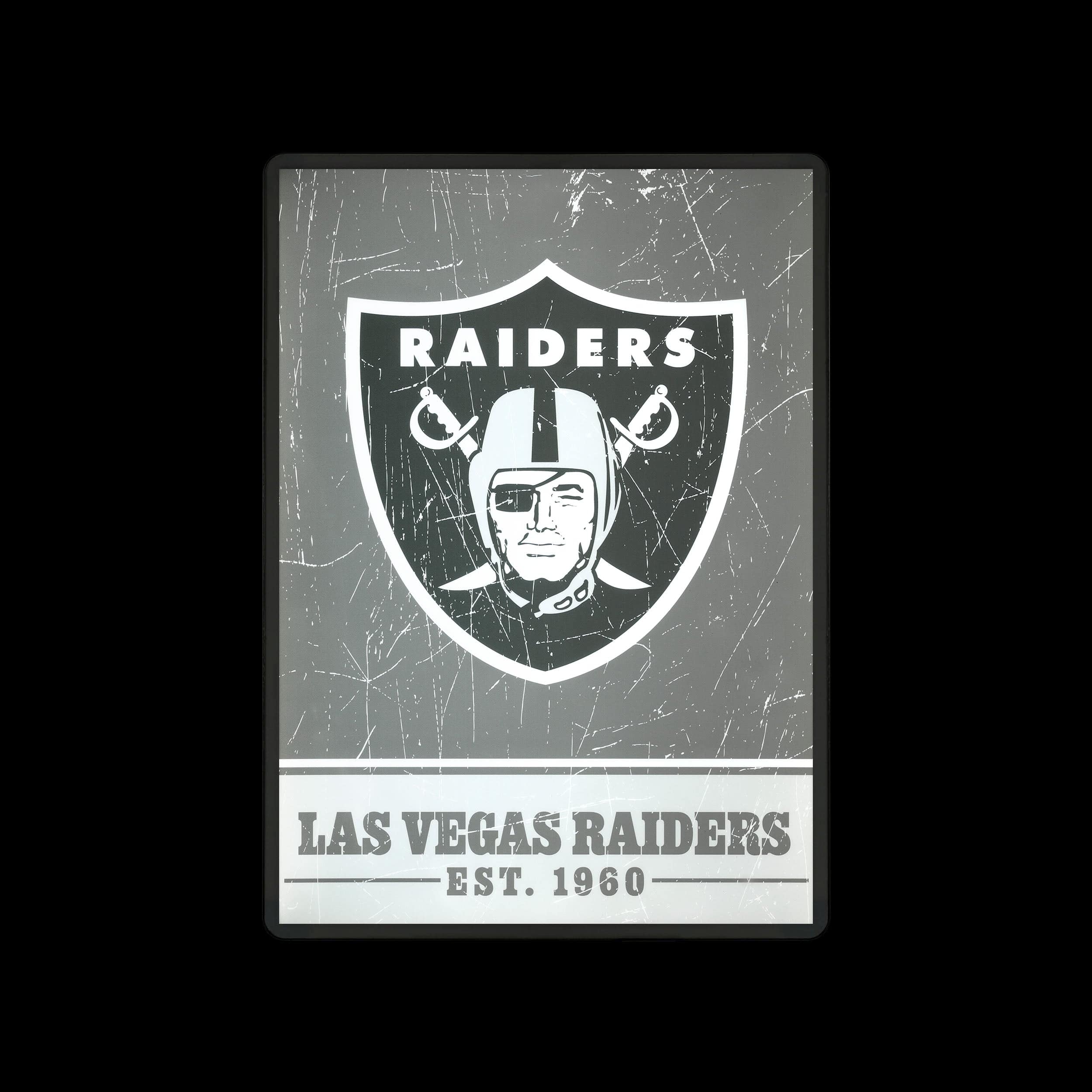 Las Vegas Raiders NFL Big Logo Backlit Sign - Image 2