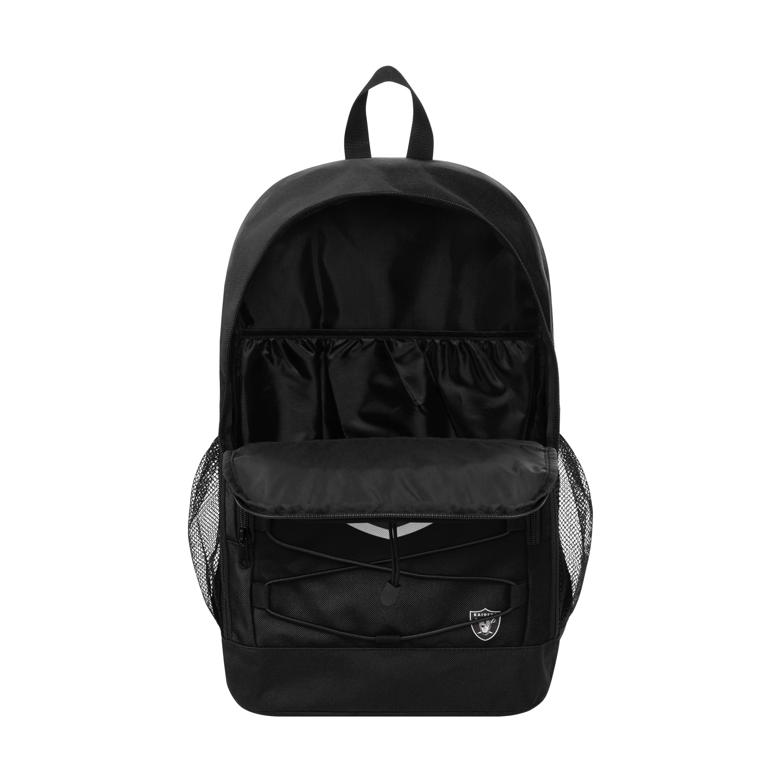 Las Vegas Raiders NFL Big Logo Bungee Backpack - Image 3