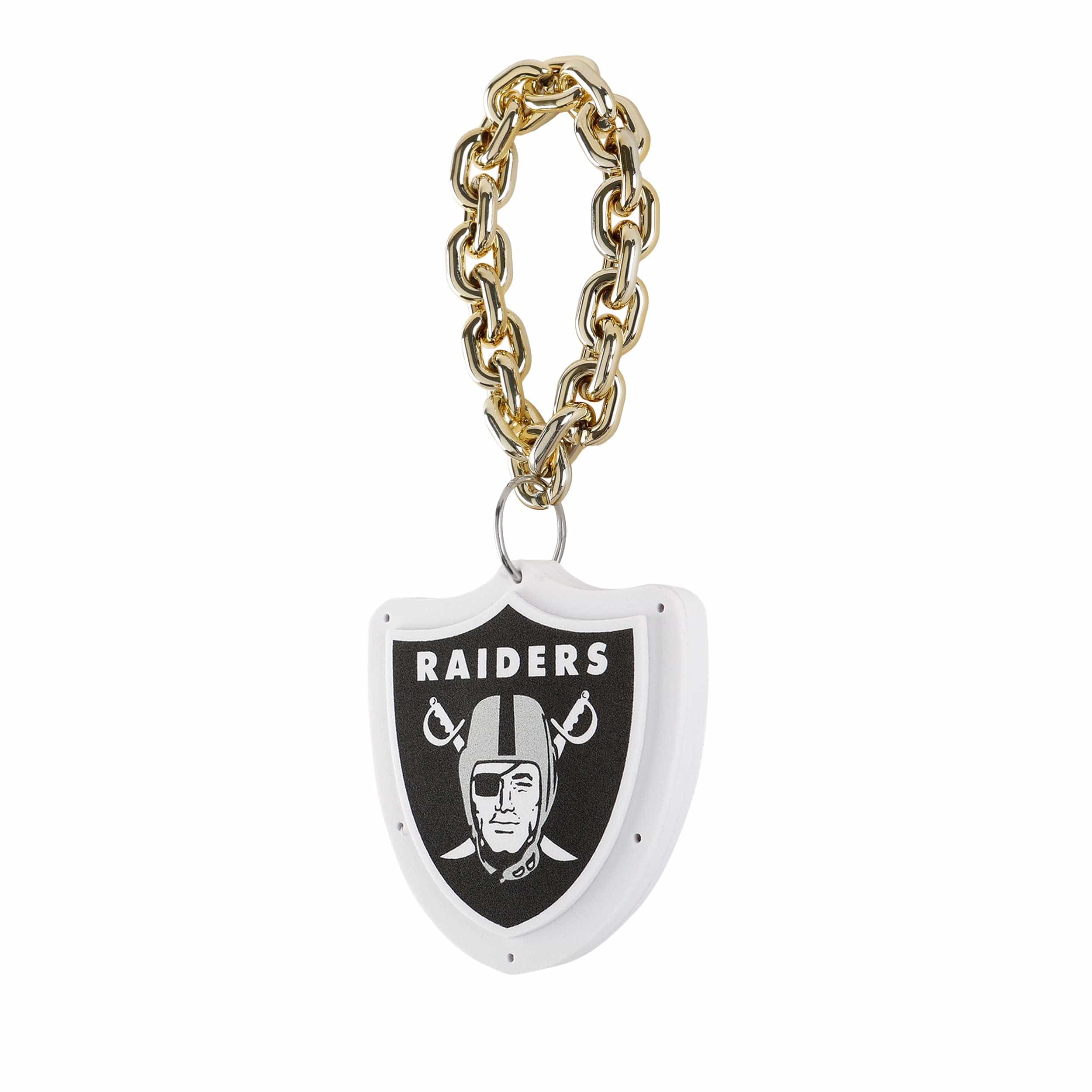 Las Vegas Raiders NFL Big Logo Light Up Chain Ornament - Image 2