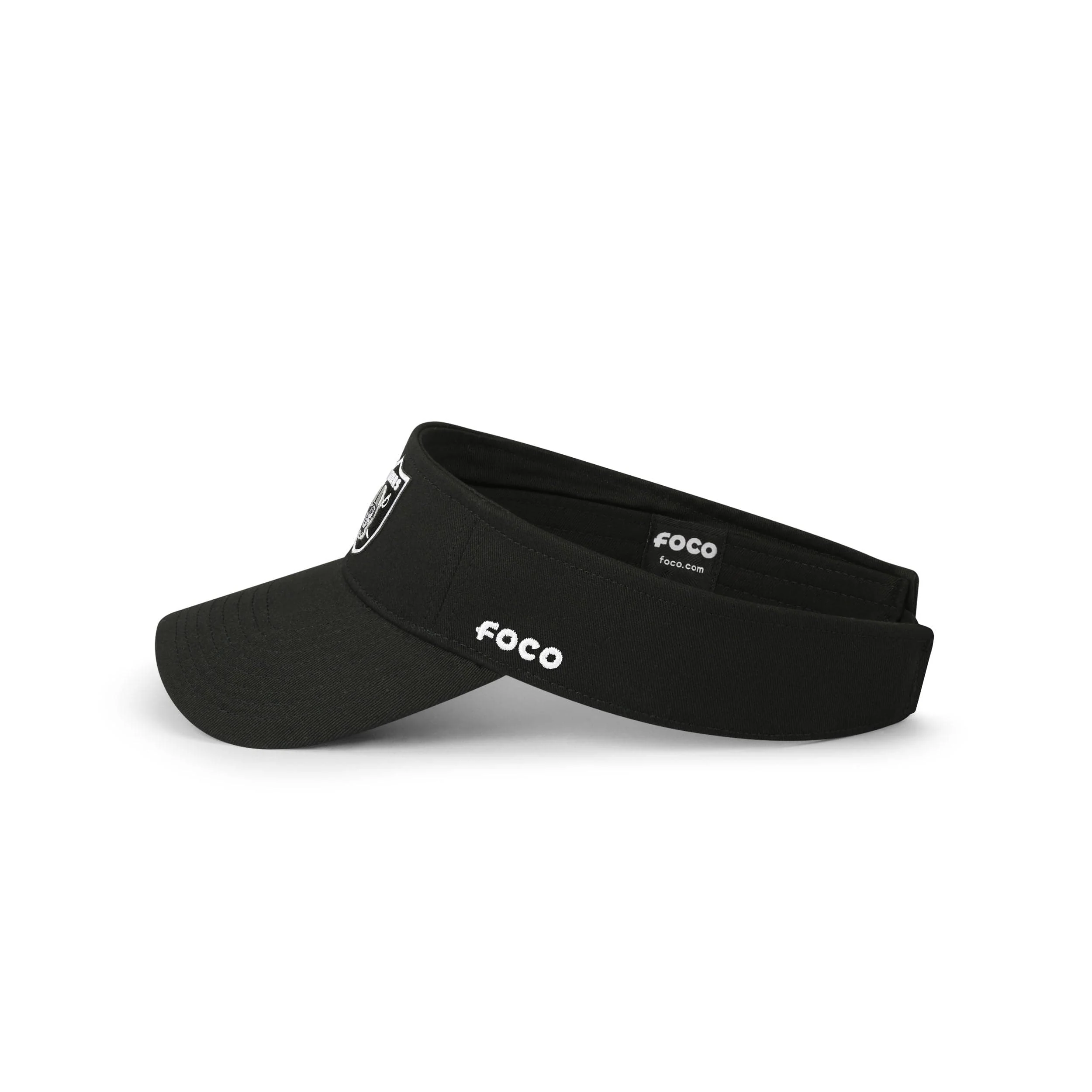 Las Vegas Raiders NFL Black Primary Logo Visor - Image 2