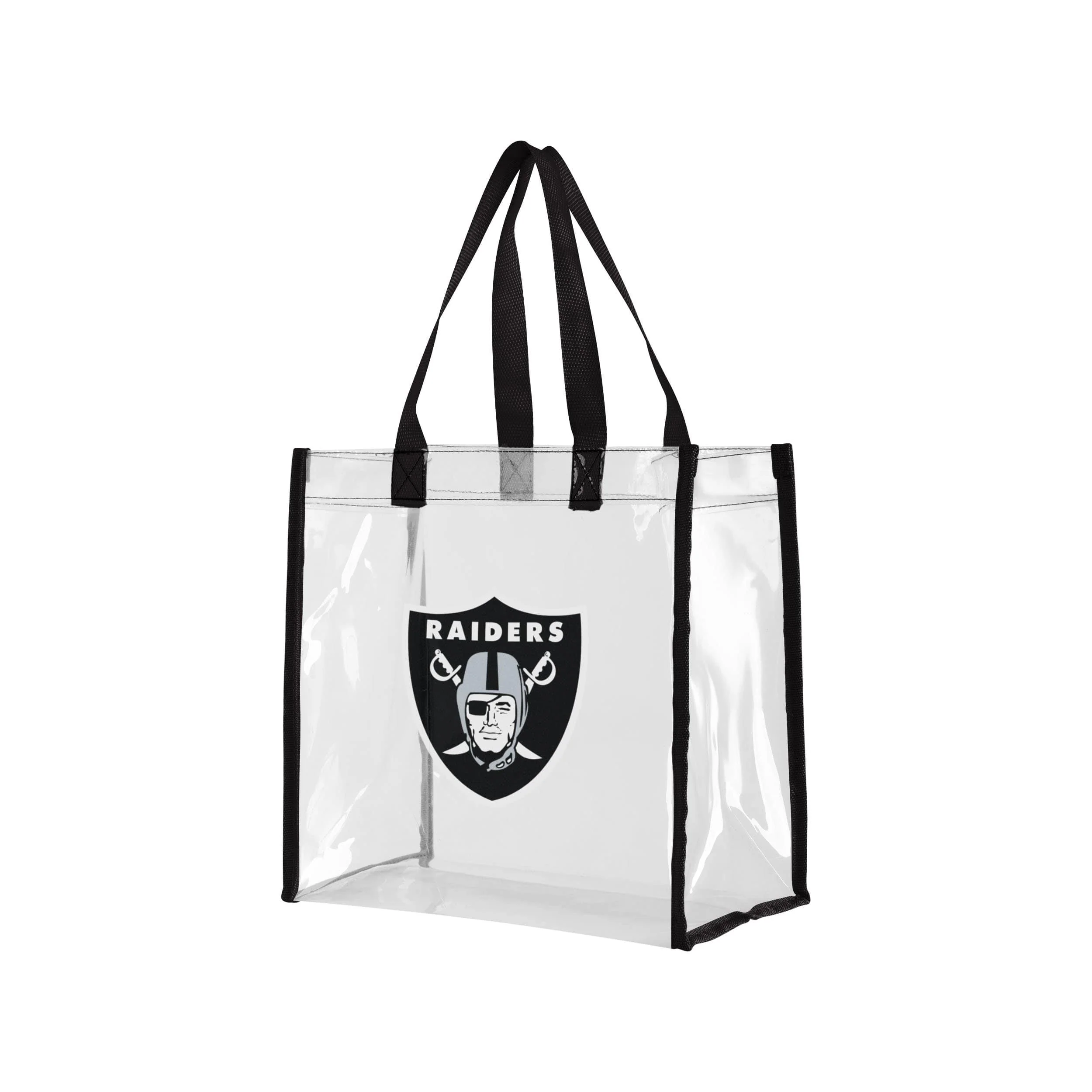 Las Vegas Raiders NFL Clear Reusable Bag - Image 2