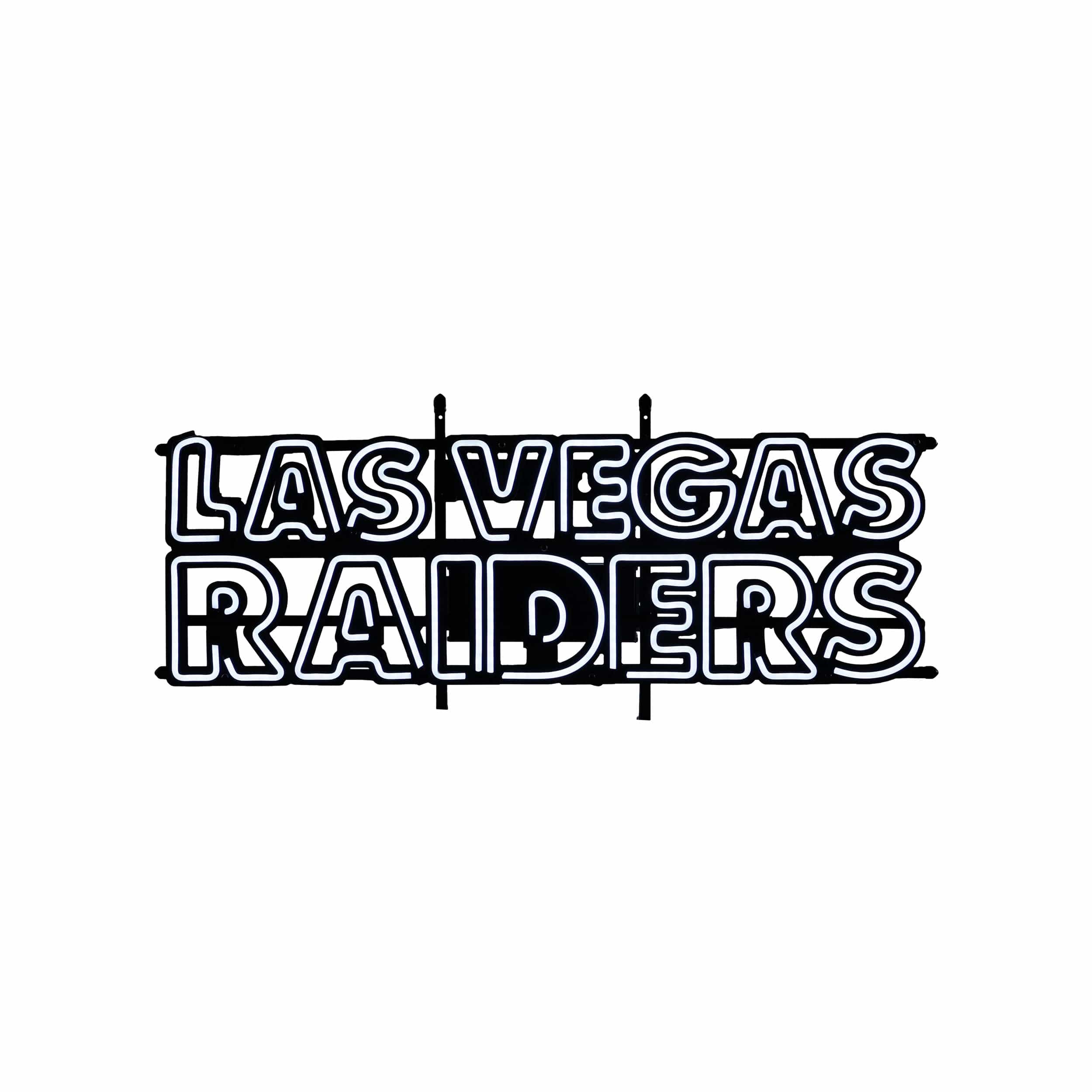 Las Vegas Raiders NFL Fancave LED Sign