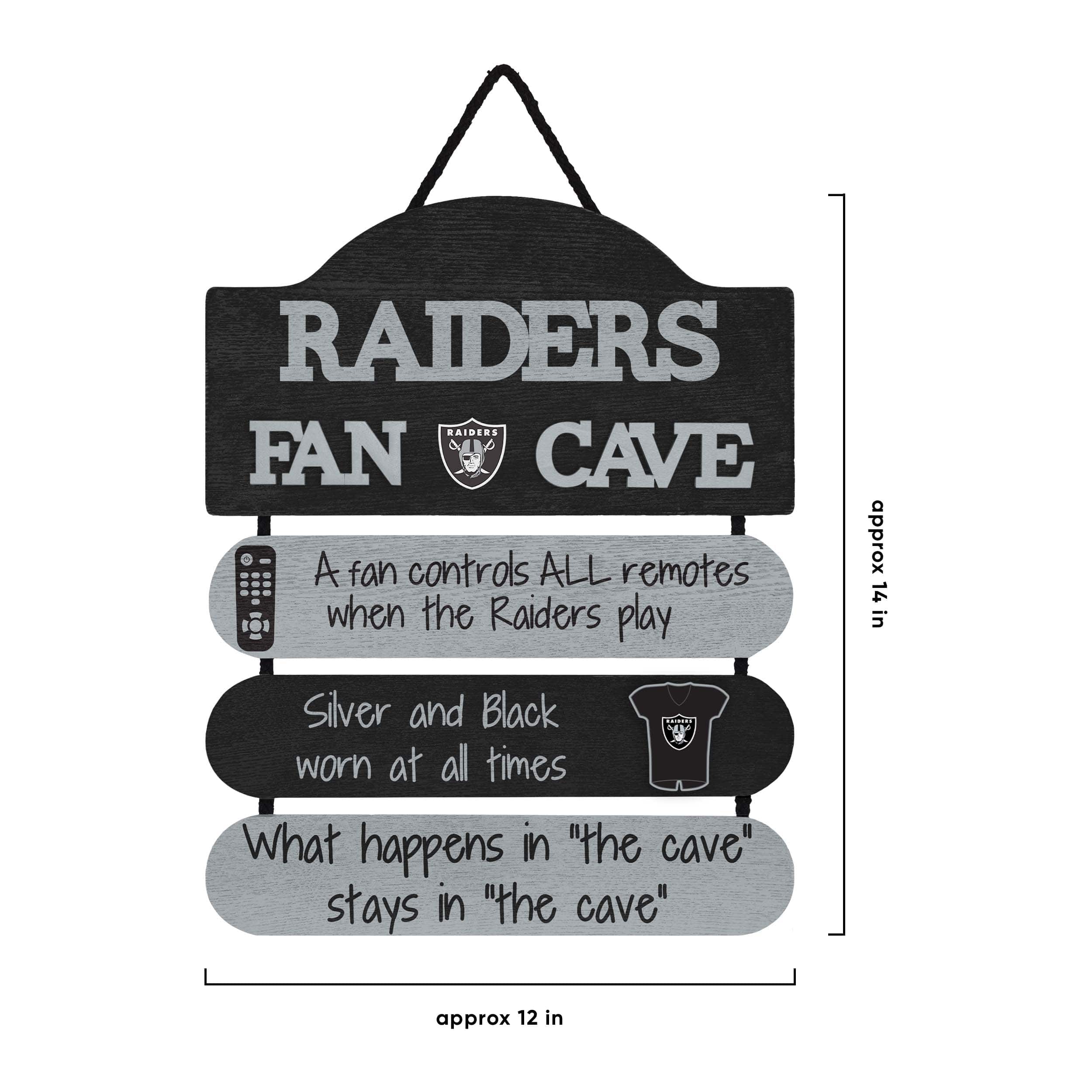 Las Vegas Raiders NFL Fancave Sign - Image 3