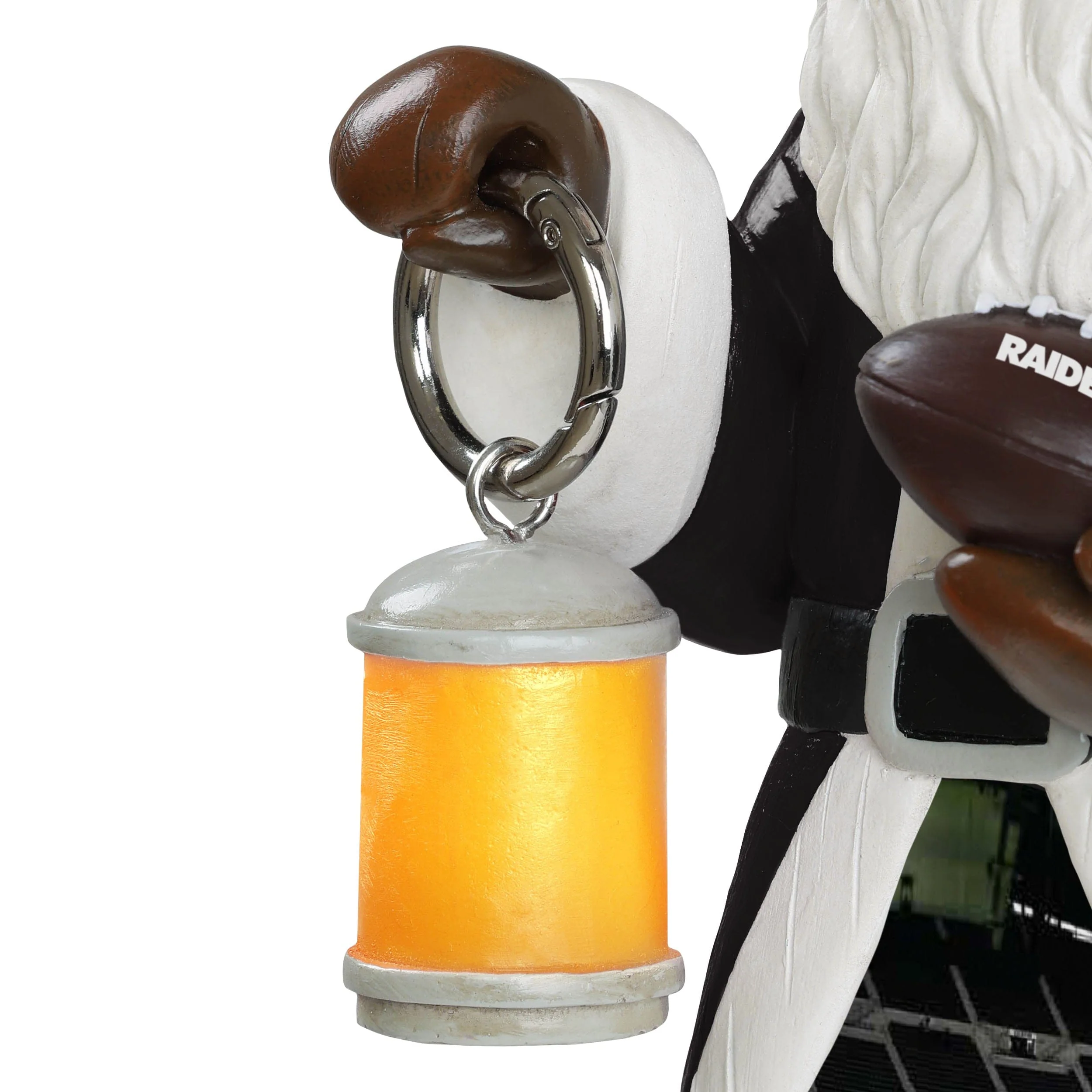 Las Vegas Raiders NFL Figure with Light Up Lantern - Image 3