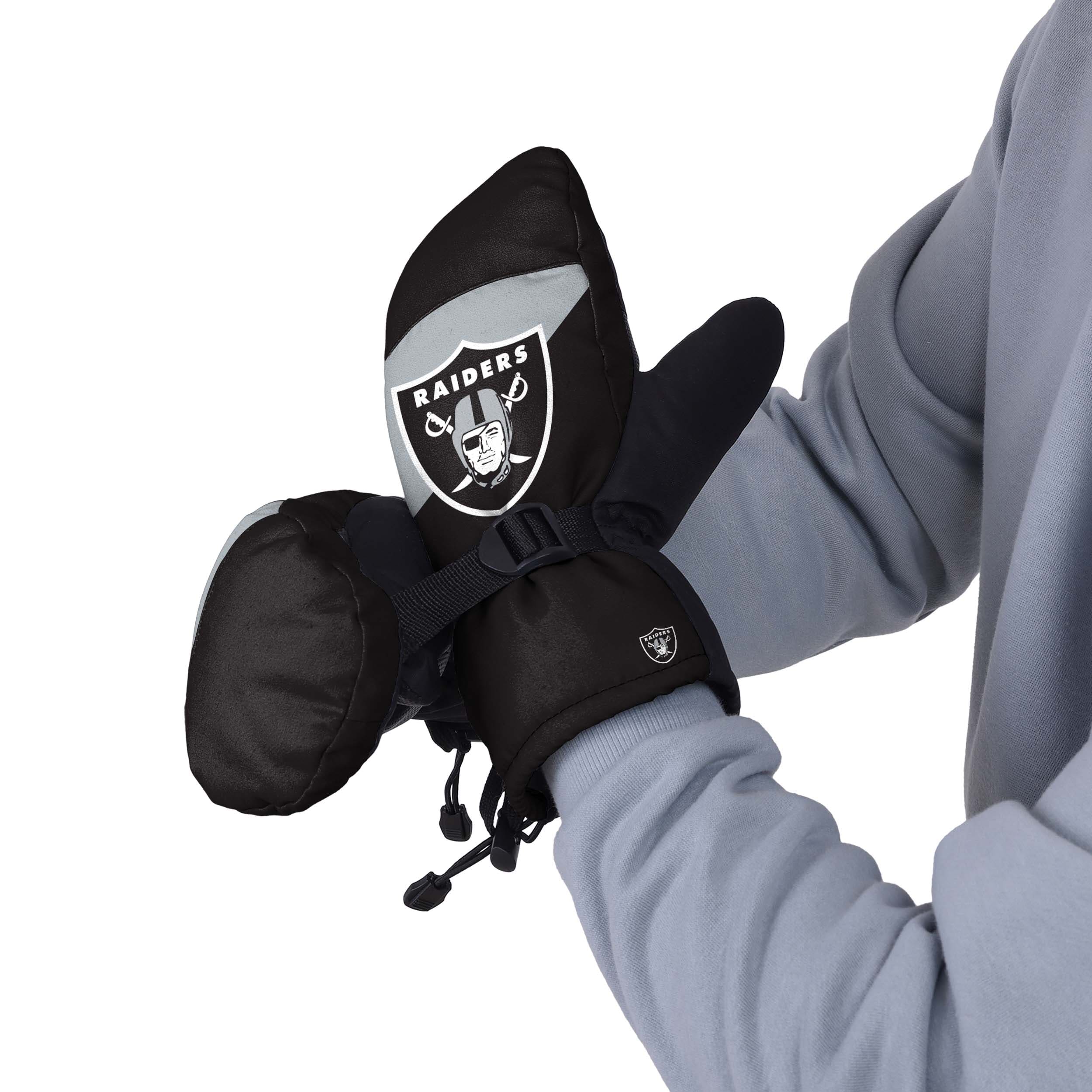 Las Vegas Raiders NFL Frozen Tundra Insulated Mittens - Image 2