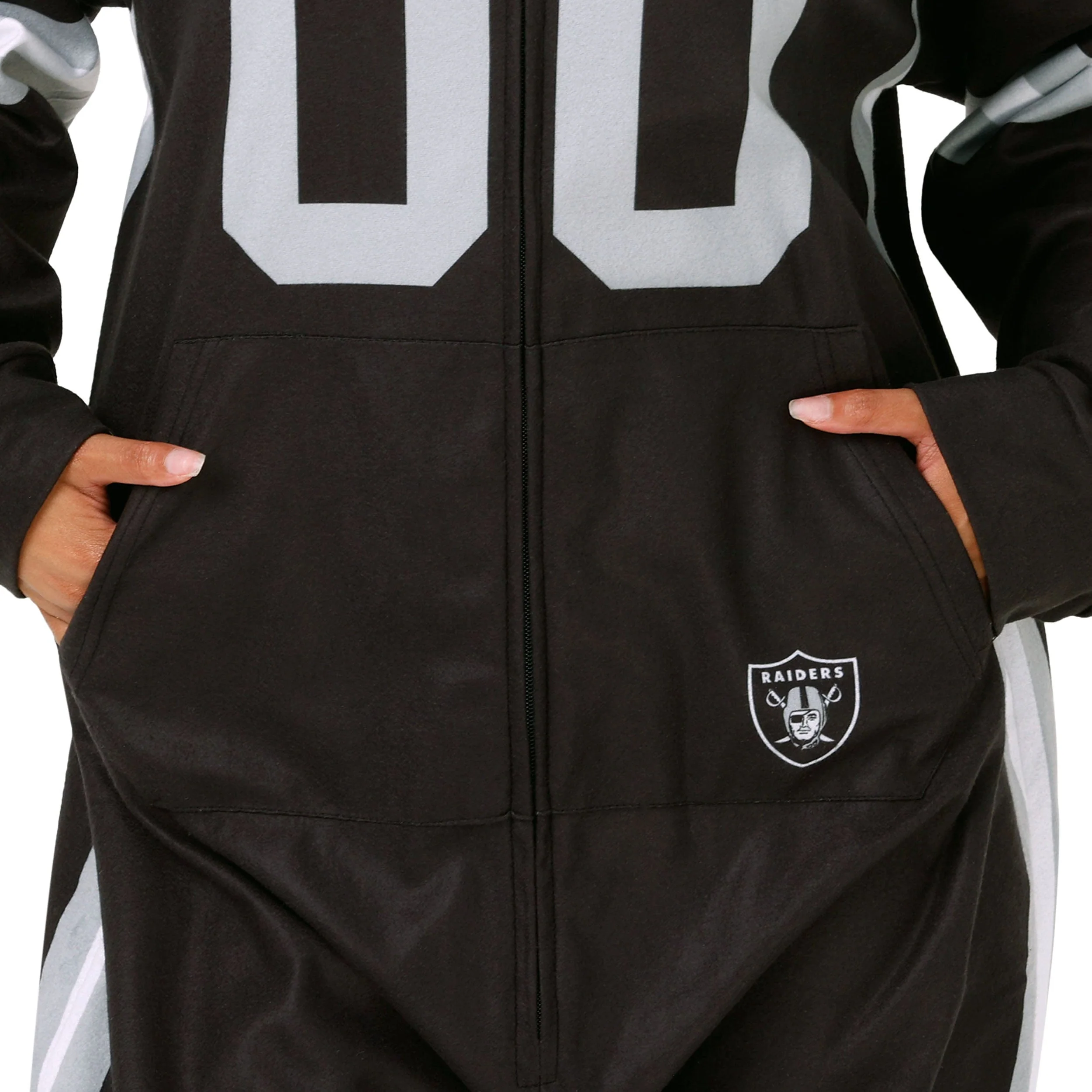 Las Vegas Raiders NFL Gameday Ready One Piece Pajamas - Image 5