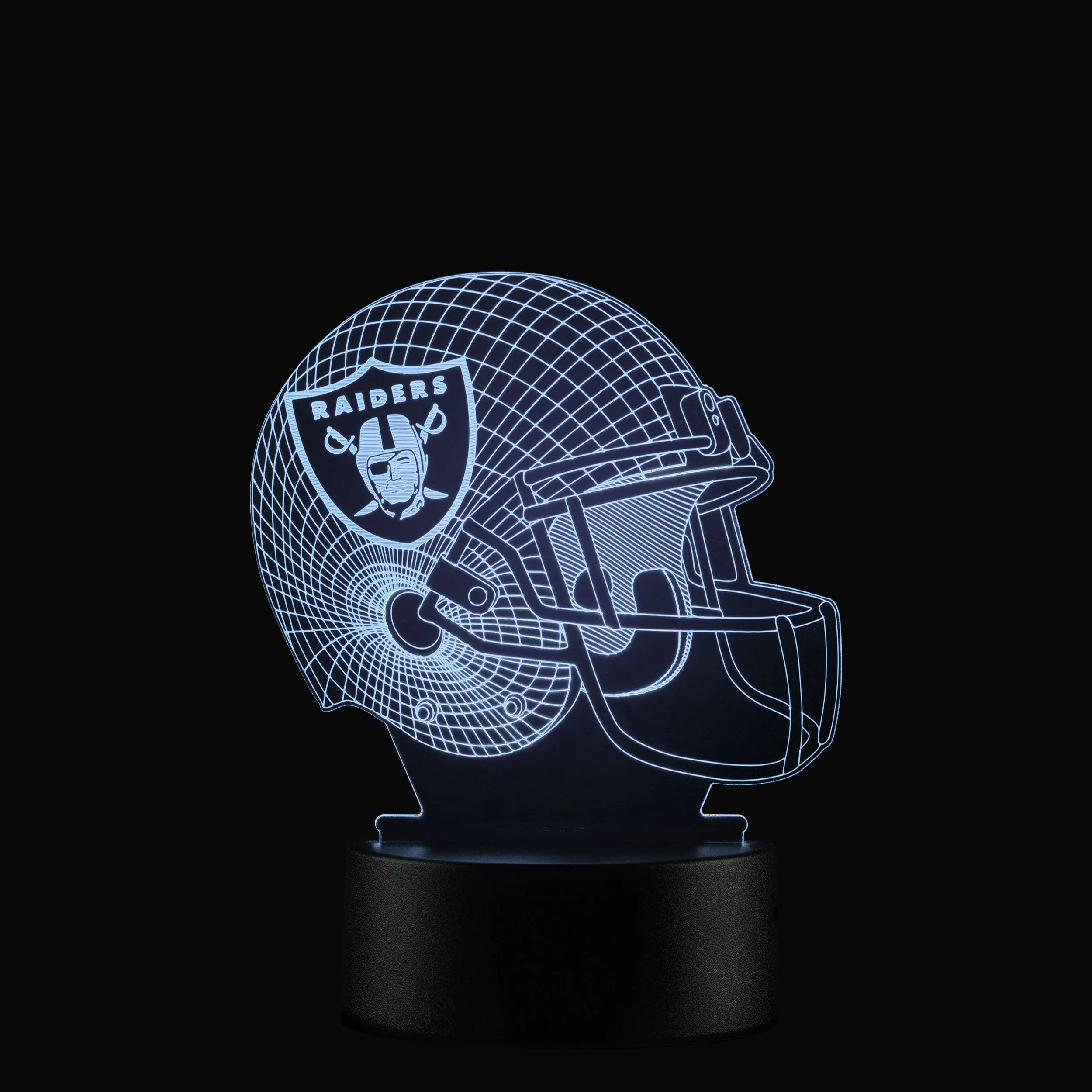 Las Vegas Raiders NFL Helmet Desk Light - Image 3