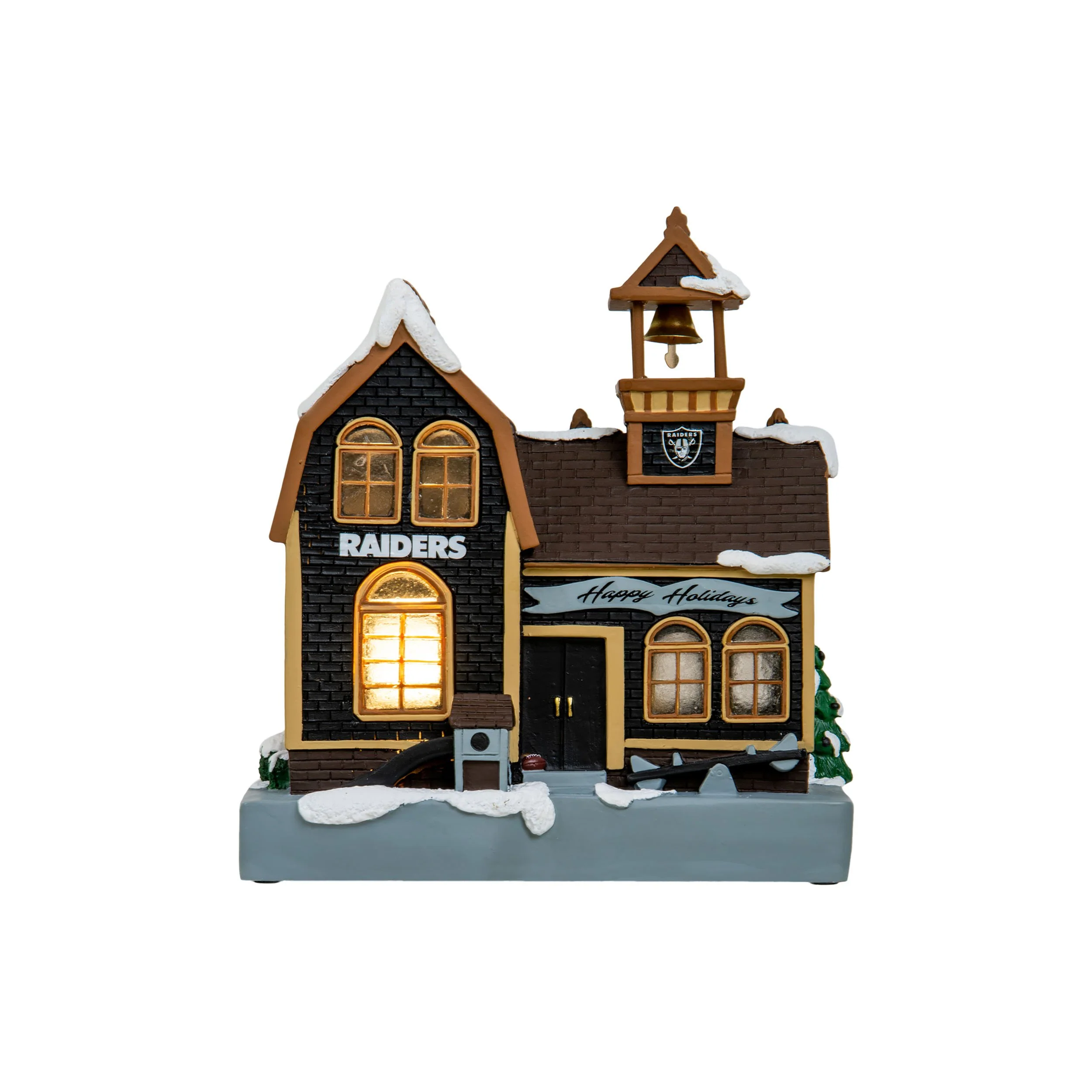 Las Vegas Raiders NFL Light Up Team Schoolhouse - Image 4