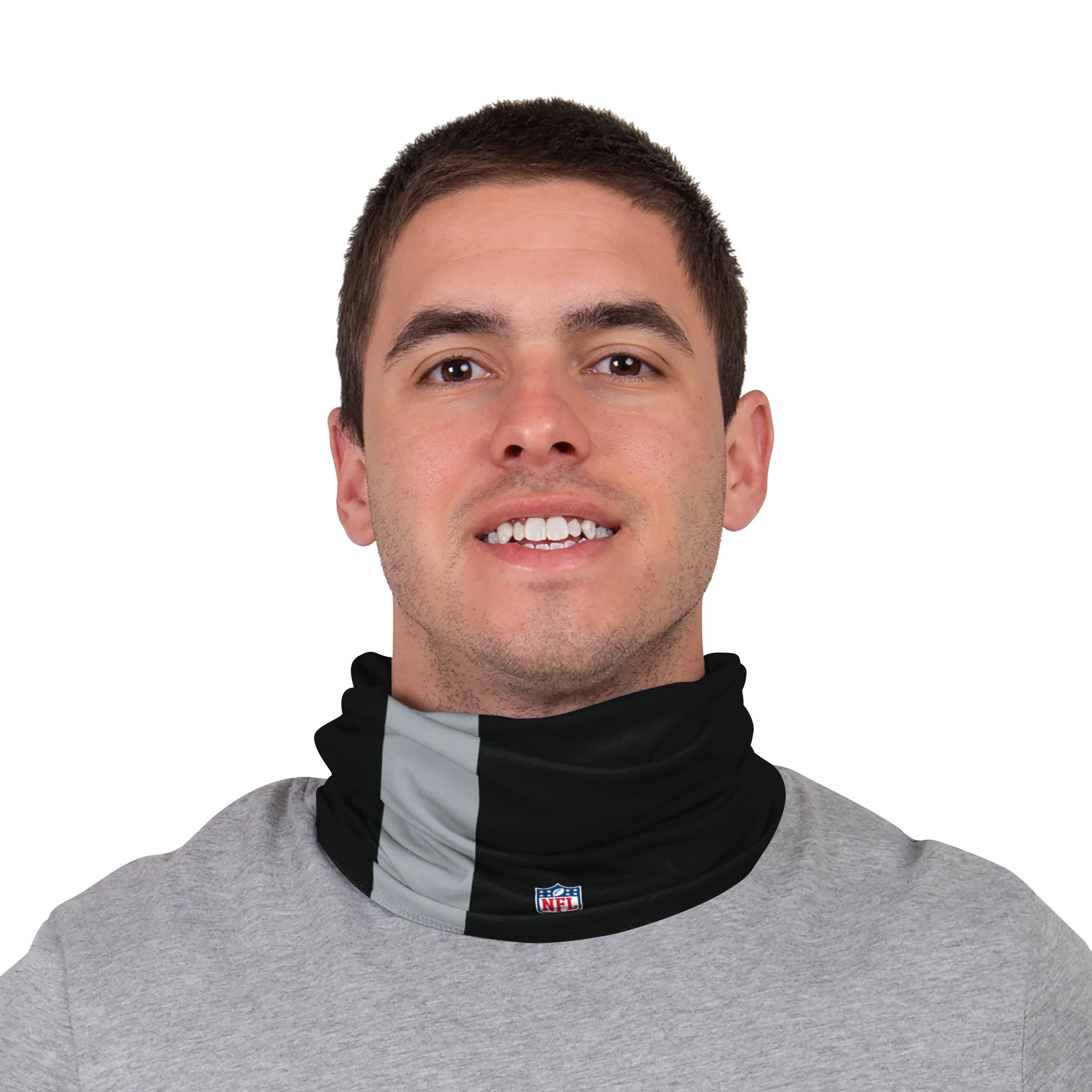 Las Vegas Raiders NFL Maxx Crosby On-Field Sideline Gaiter Scarf - Image 3