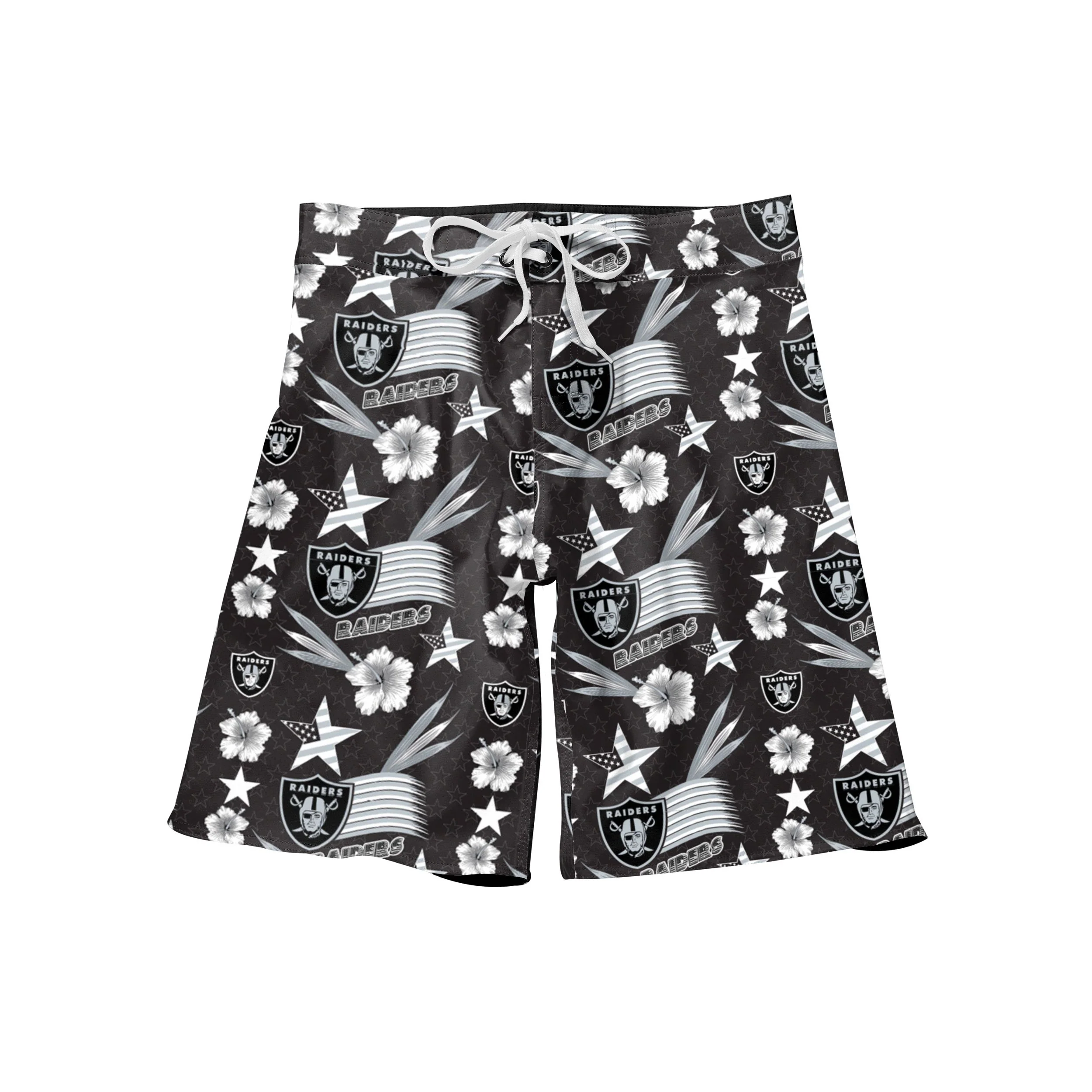 Las Vegas Raiders NFL Mens Americana Boardshorts - Image 4