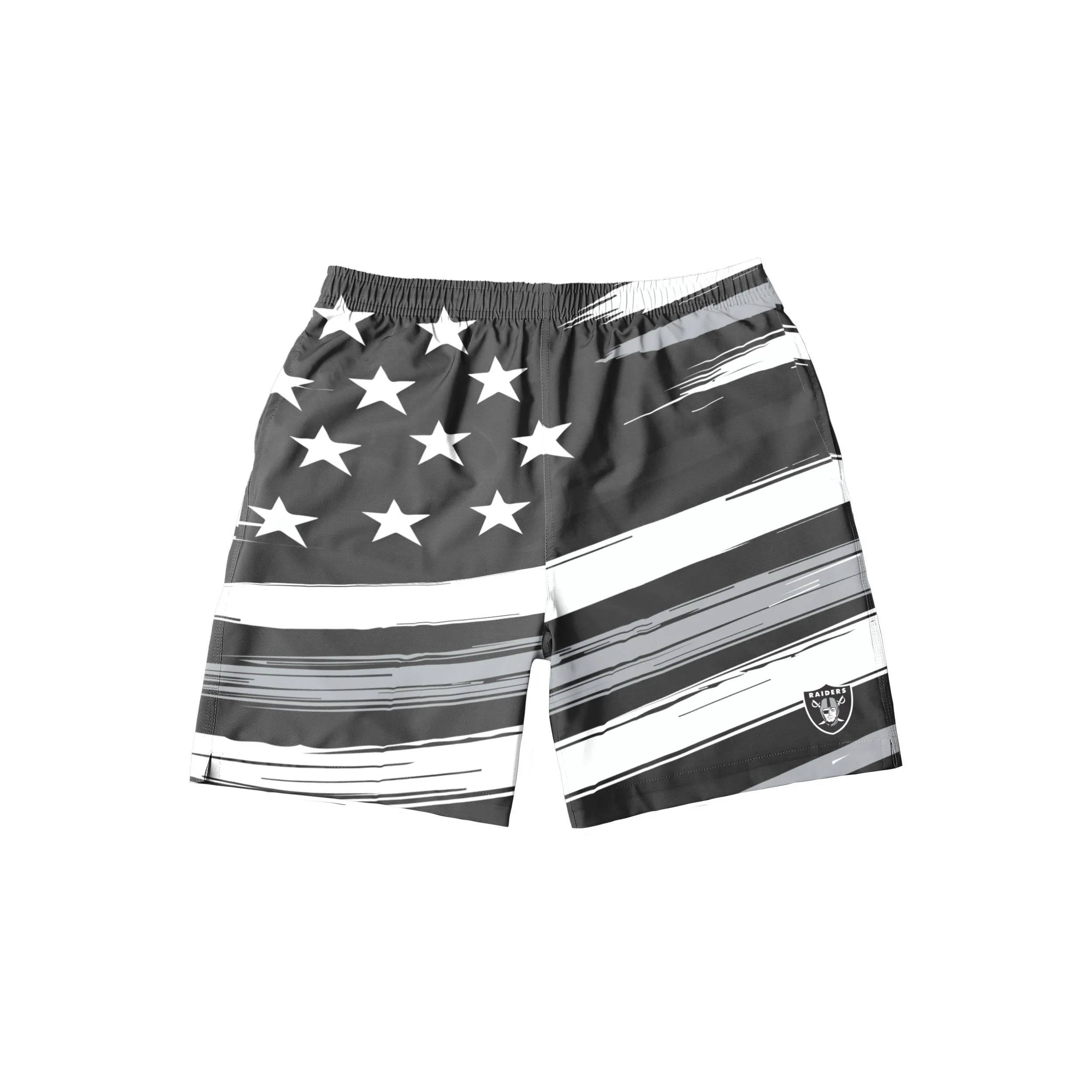Las Vegas Raiders NFL Mens Americana Swimming Trunks - Image 4