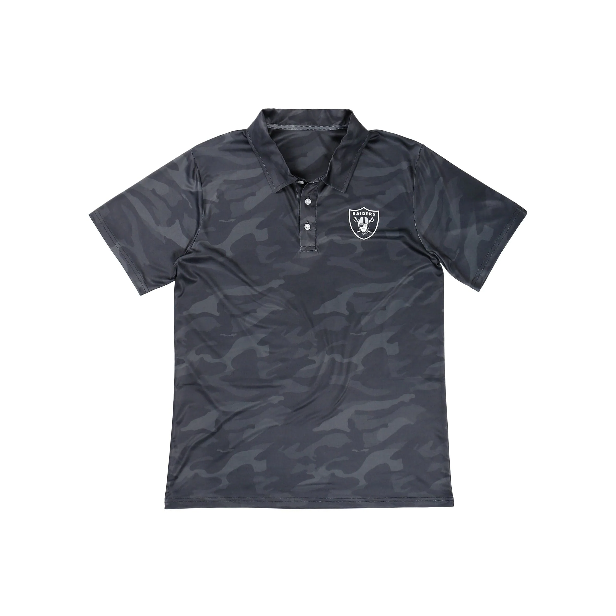 Las Vegas Raiders NFL Mens Color Camo Polyester Polo - Image 5