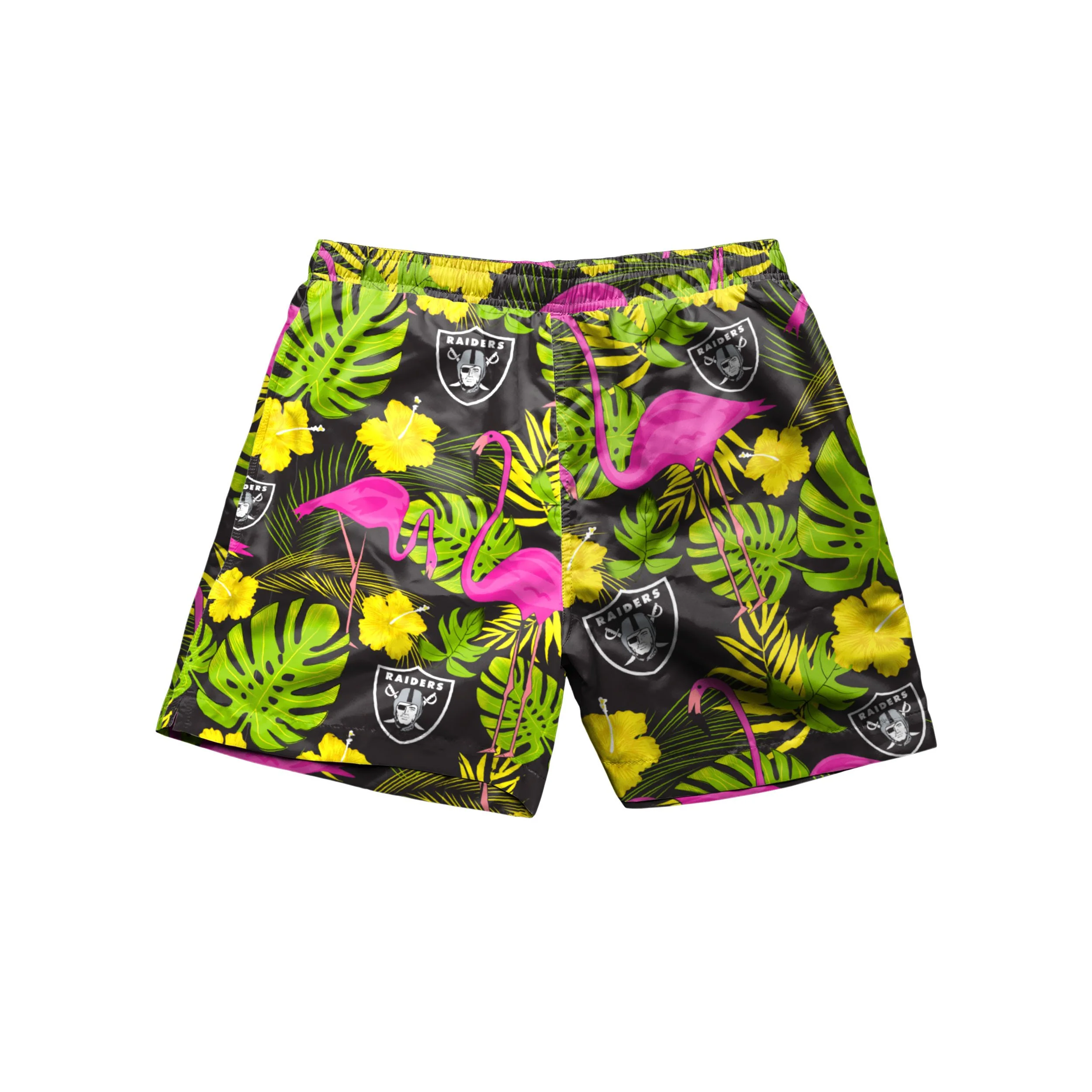 Las Vegas Raiders NFL Mens Highlights Swimming Trunks - Image 3