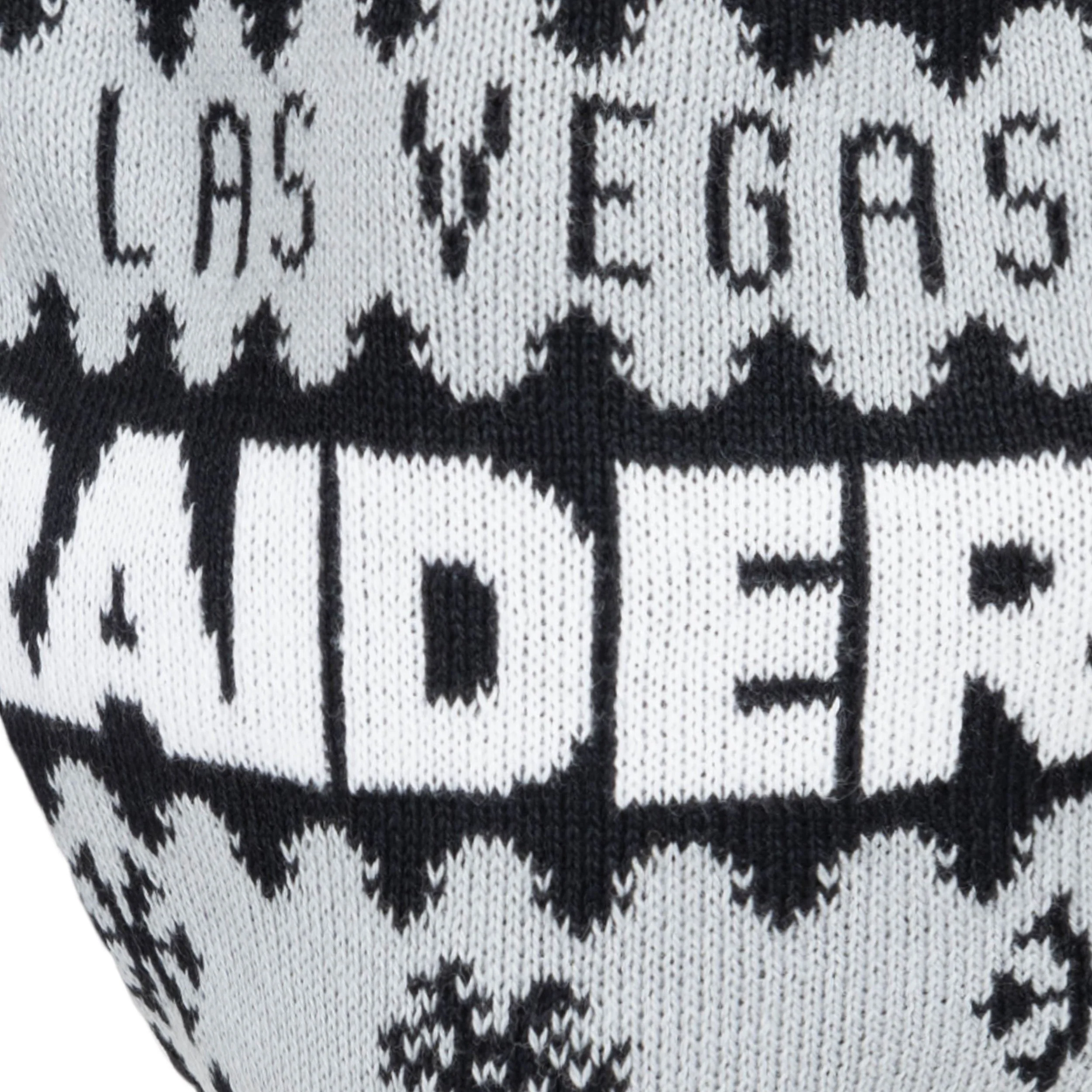 Las Vegas Raiders NFL Mens Knit 2 Pack Face Cover - Image 4