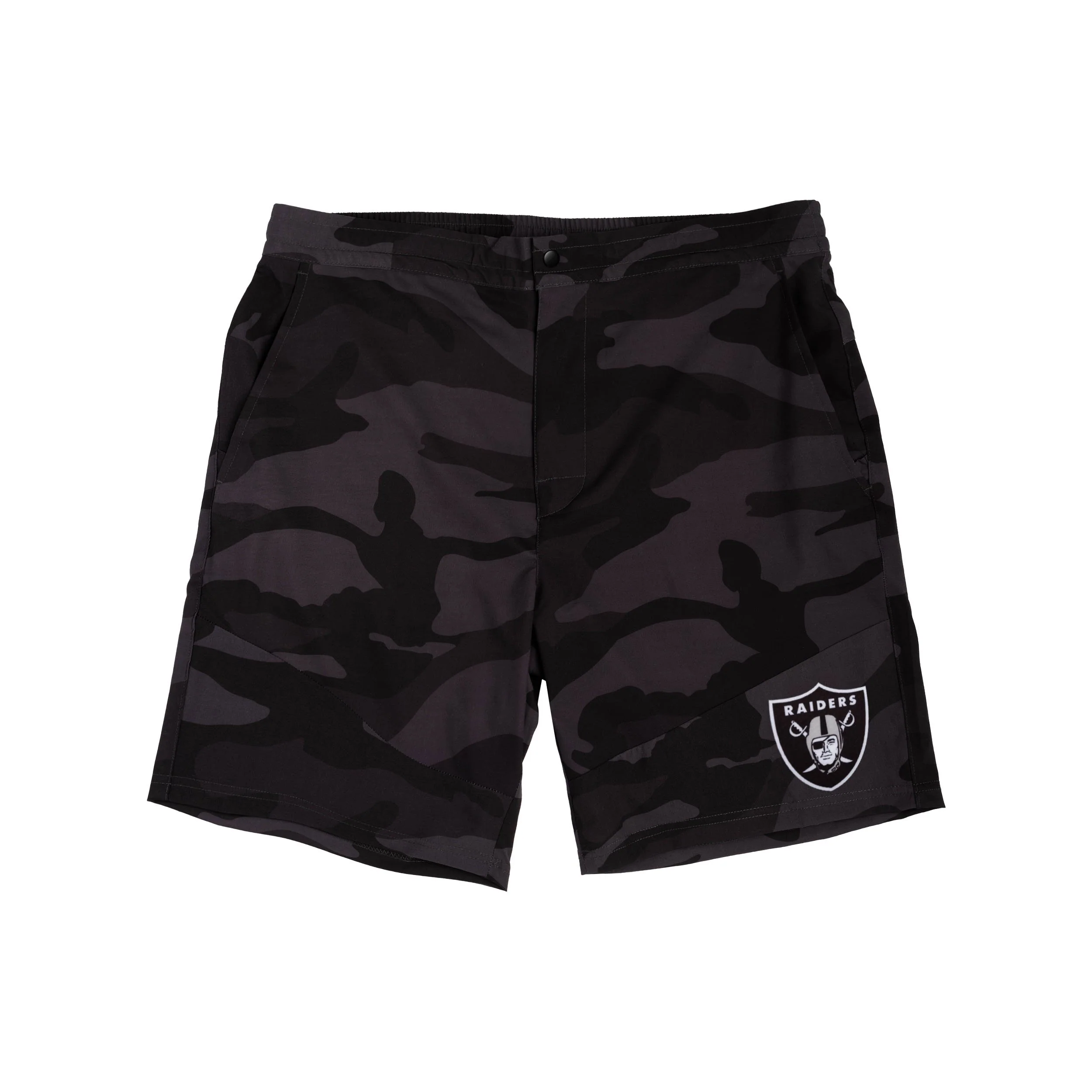 Las Vegas Raiders NFL Mens Nightcap Camo Walking Shorts - Image 4